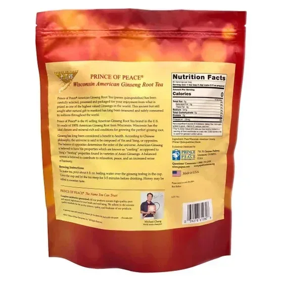 Prince Of Peace Ginseng Root Tea, 80-count - Image 2