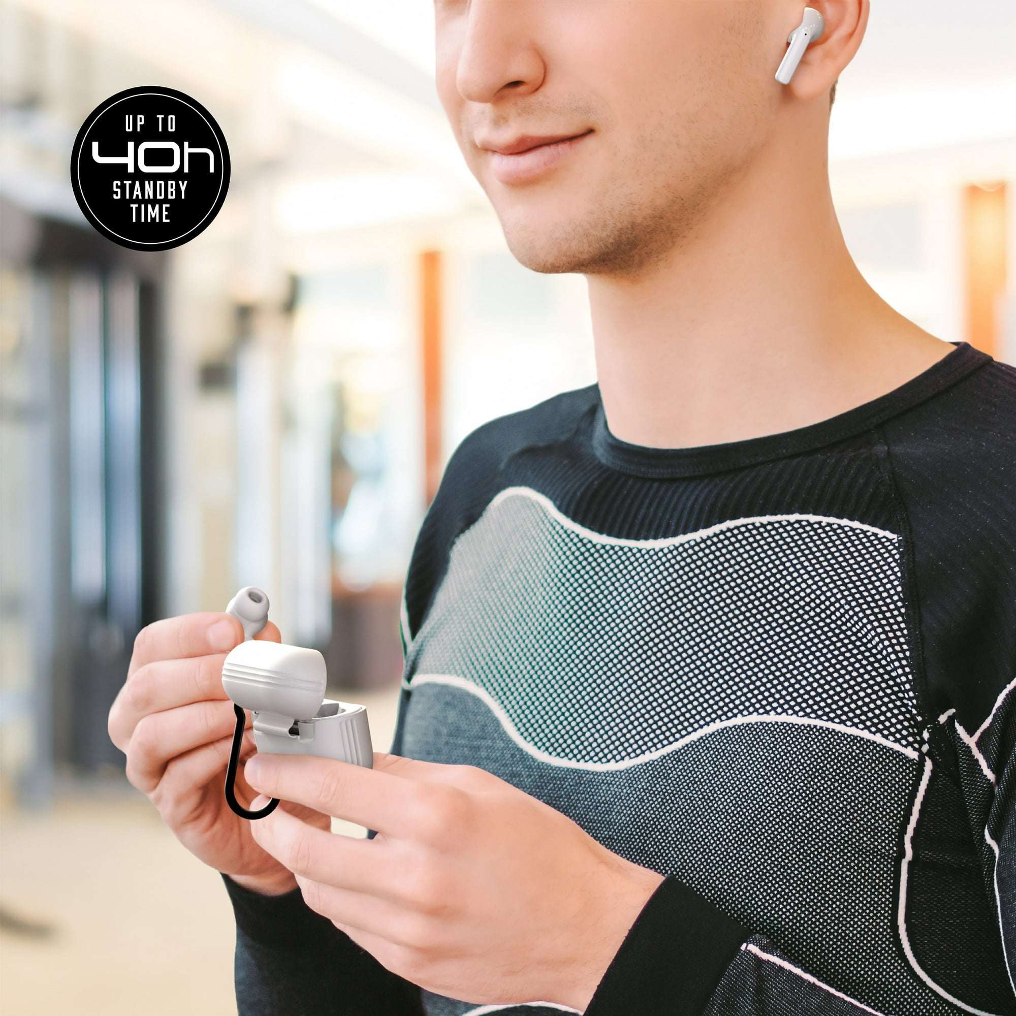 Probuds V2 – True Wireless Bluetooth Earbuds with Charging Case, Auto Pairing & Built-in Mic - Image 4