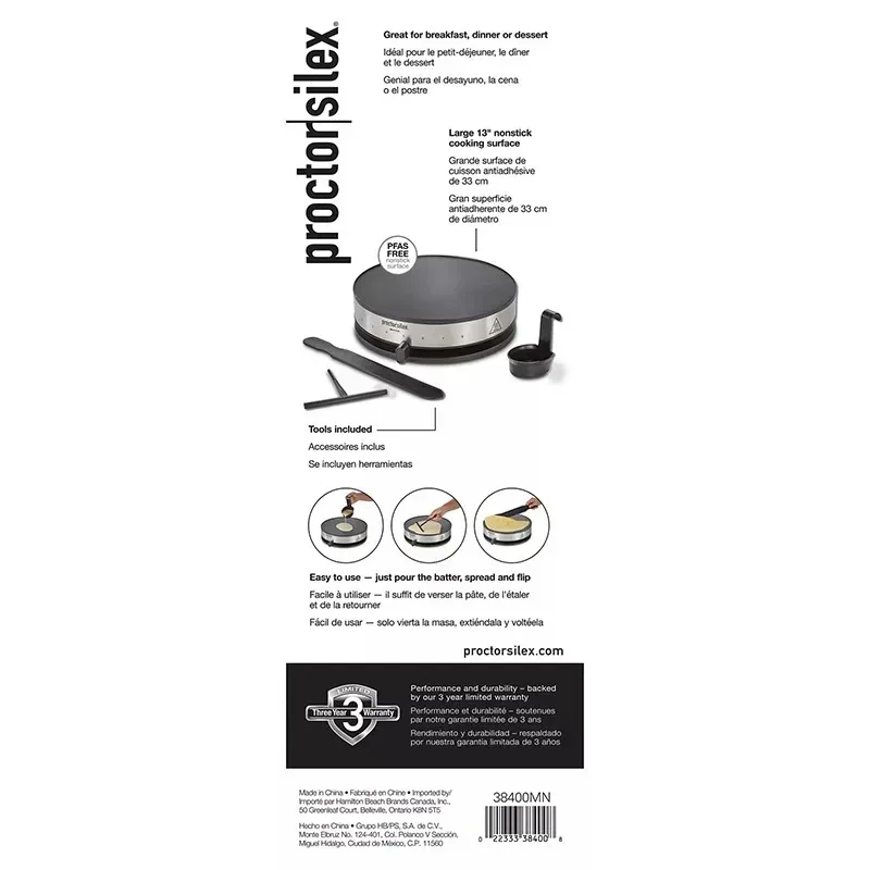 Proctor Silex Crepe Maker - Image 5