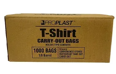 Proplast T-shirt Carry-Out Bags, 1000 ct. - Image 3