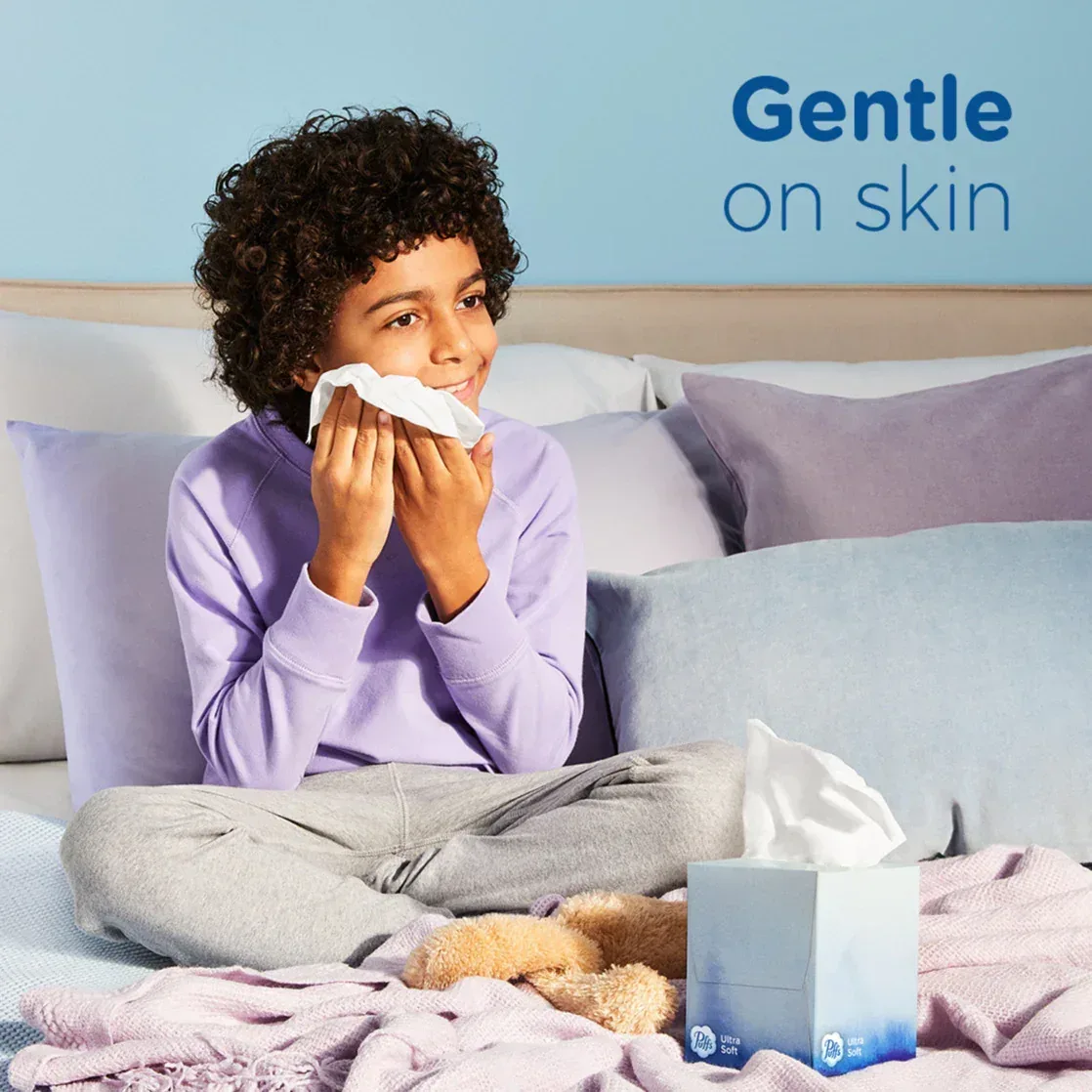 Puffs Ultra Soft Facial Tissues, 4 Count - Image 3