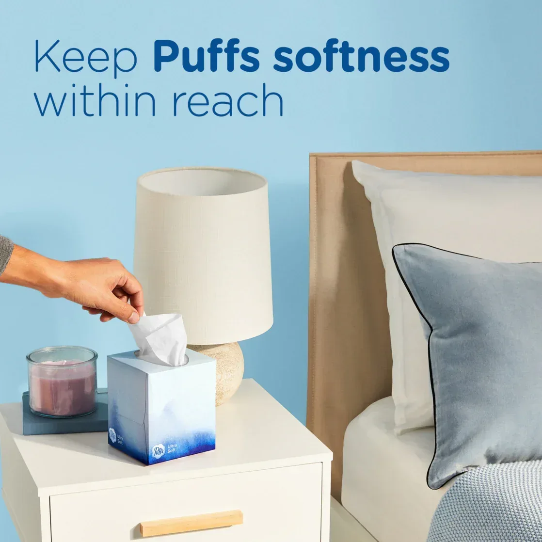 Puffs Ultra Soft Facial Tissues, 4 Count - Image 6