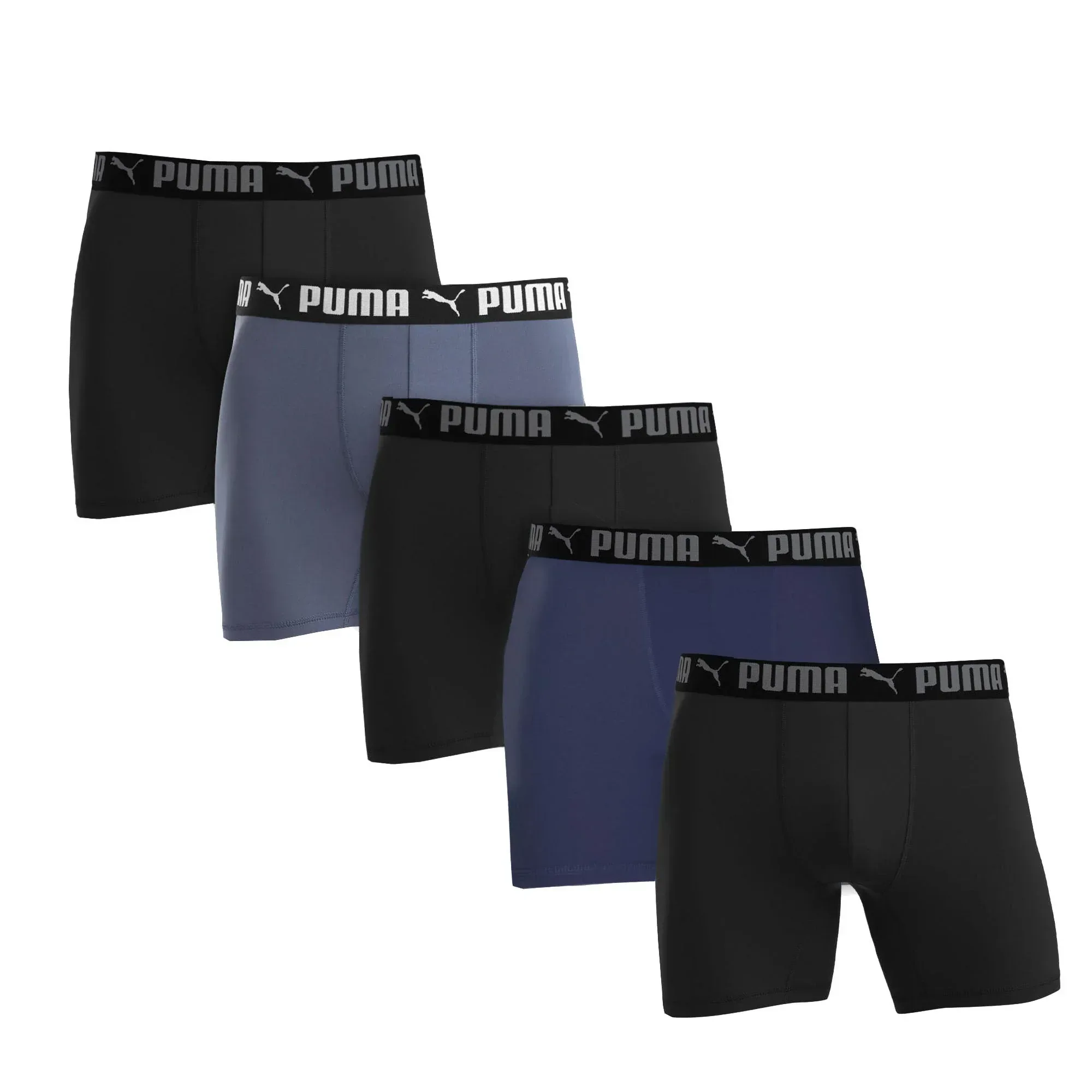 PUMA Men's Boxer Brief, 5 pack - Image 5
