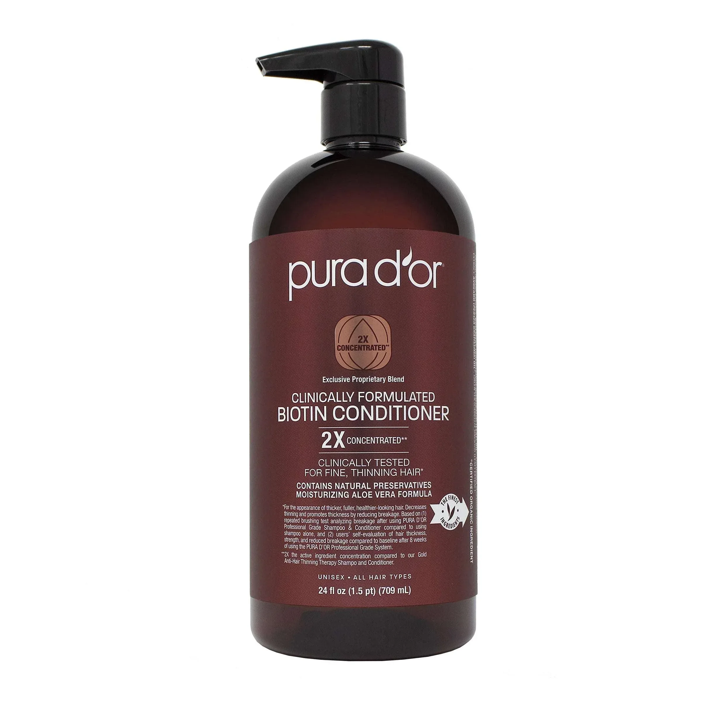 Pura d'or Salon Inspired Biotin Shampoo & Conditioner Set - Image 2