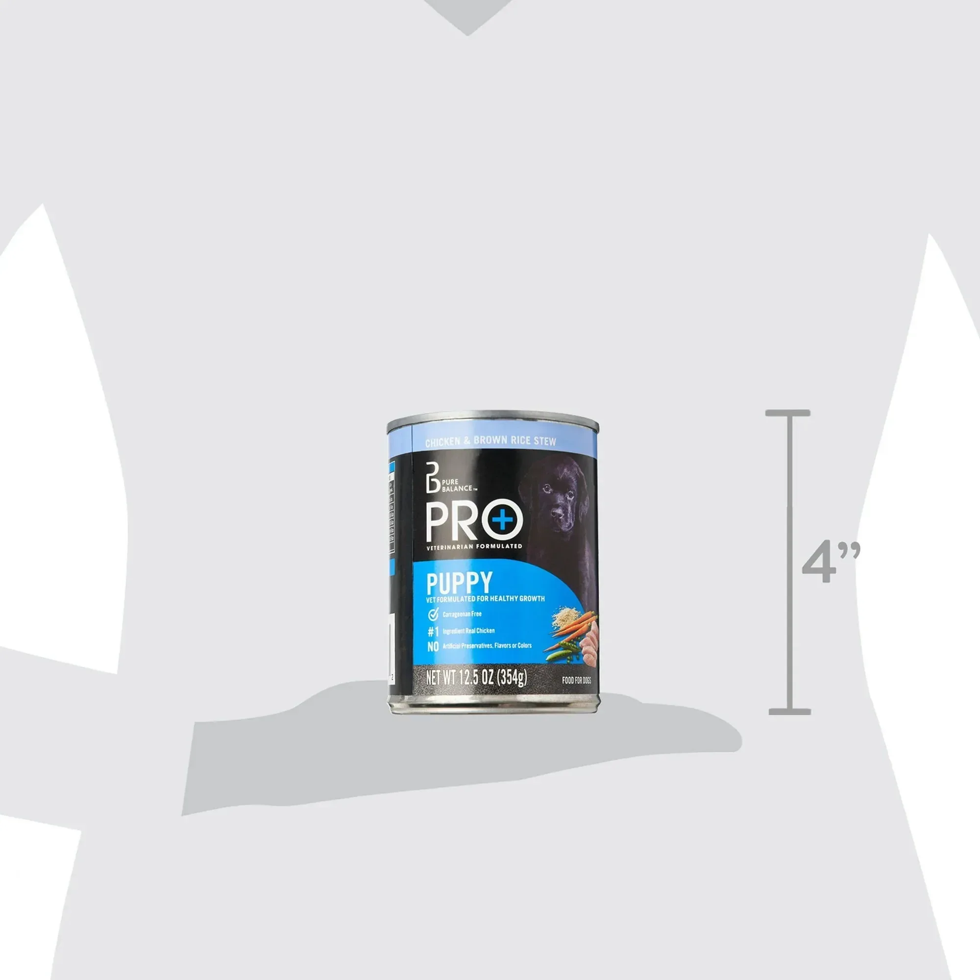 Pure Balance Pro+ Chicken & Brown Rice Stew Wet Dog Food for Puppy, 12.5 oz Can - Image 16