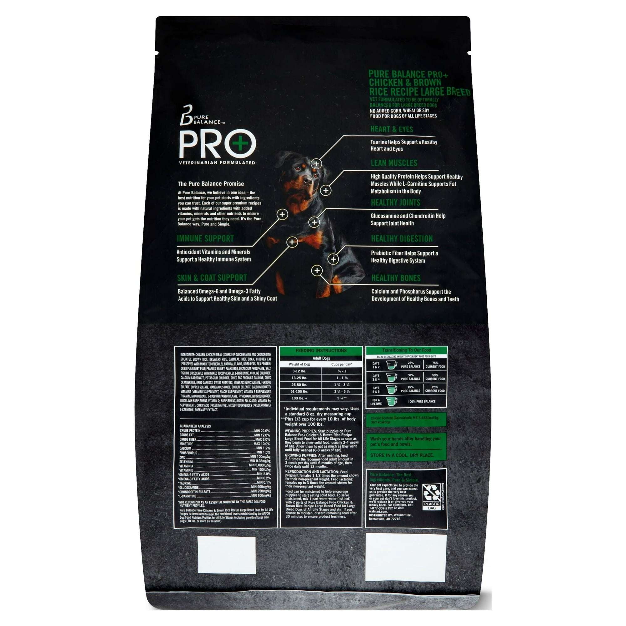 Pure Balance Pro+ Large Breed Chicken & Brown Rice Recipe Dry Dog Food - Image 18