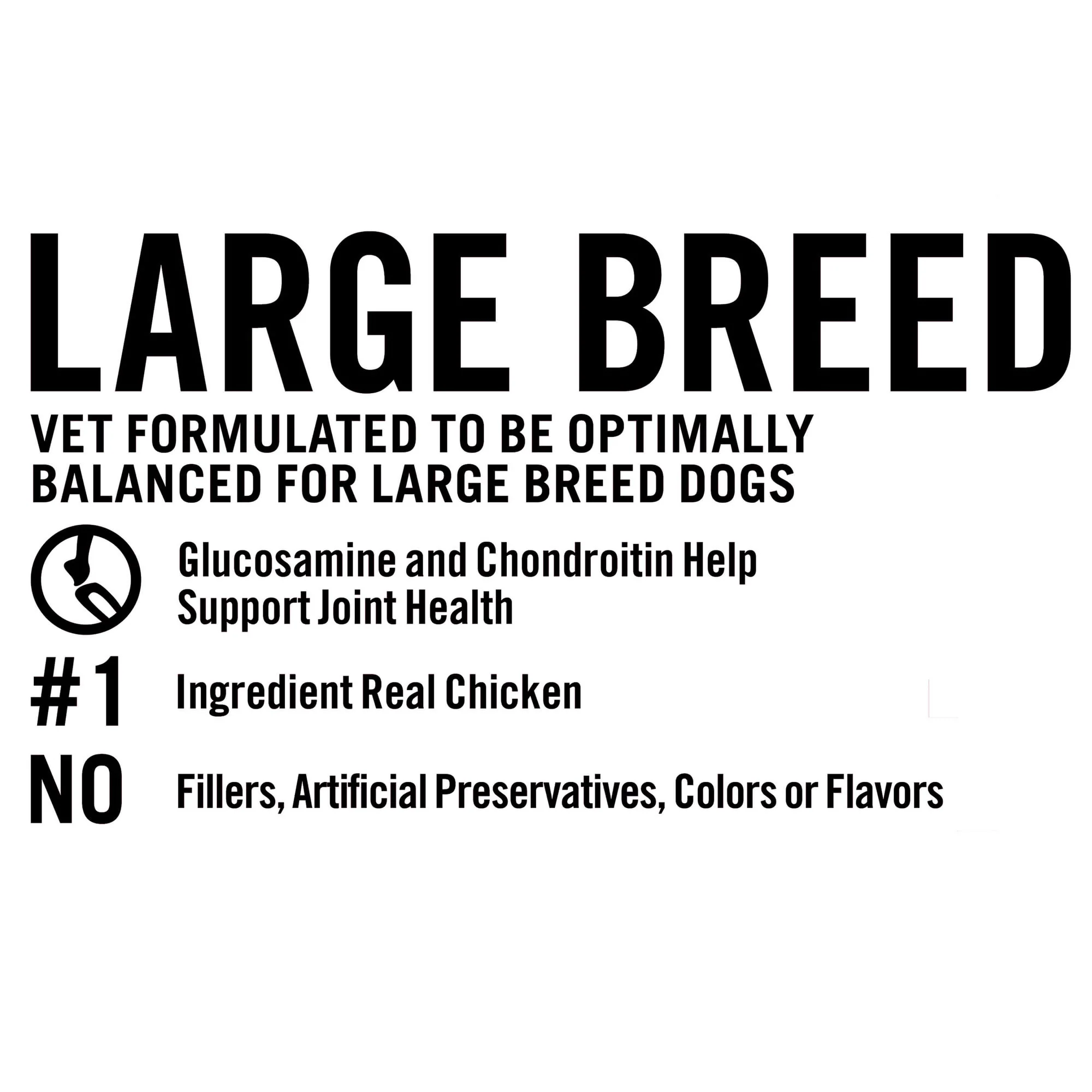 Pure Balance Pro+ Large Breed Chicken & Brown Rice Recipe Dry Dog Food - Image 9