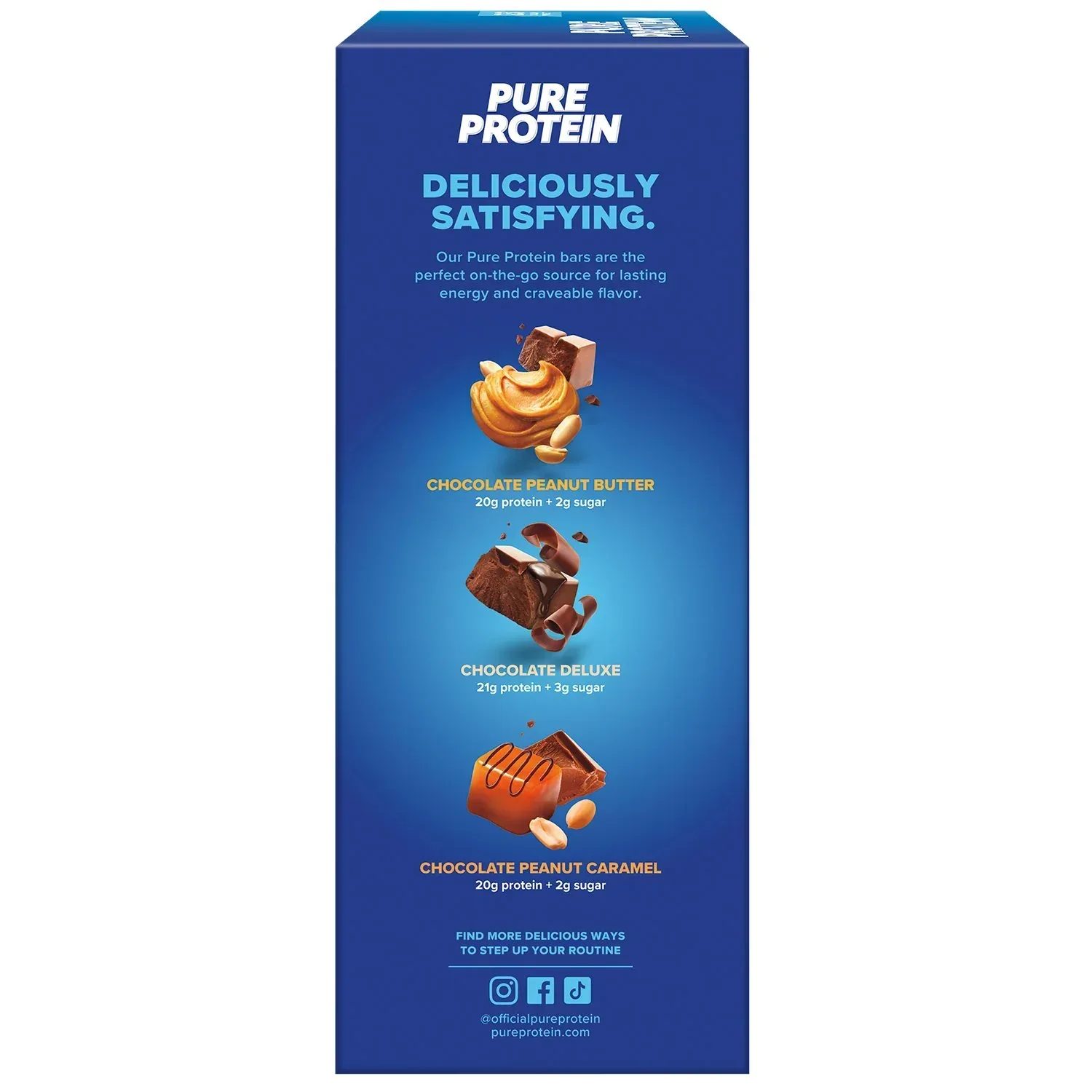 Pure Protein Bars Gluten Free, Chocolate Variety Pack 23 ct. - Image 4