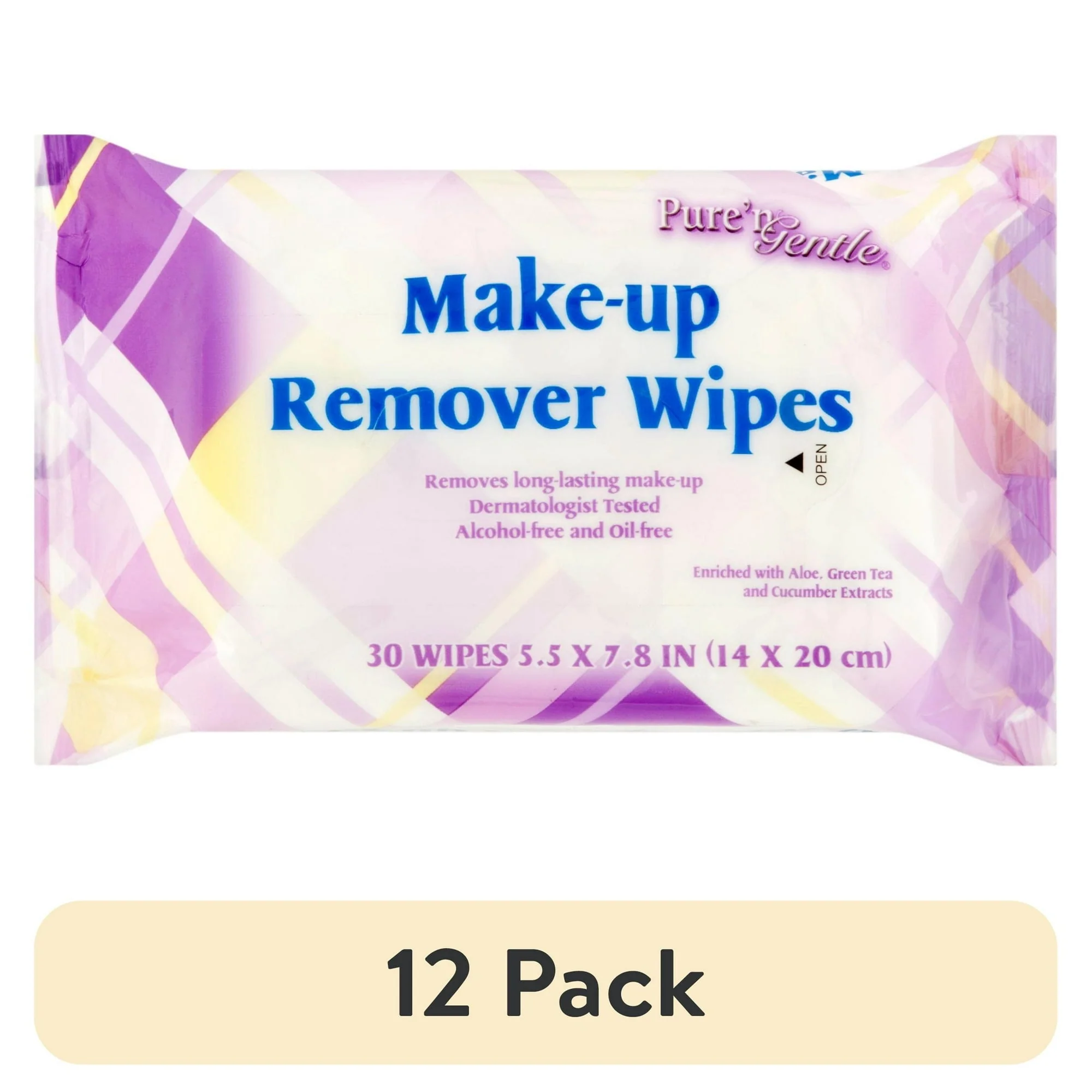 Pure'n Gentle Make-up Remover Wipes, 30 sheets - Image 5