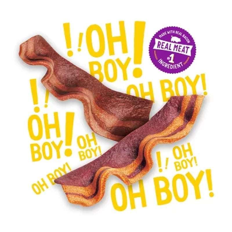 Purina Beggin' Strips Real Meat Dog Treats, Bacon & Bacon + Cheese Flavors (32 Oz., 2 Pk.) - Image 3