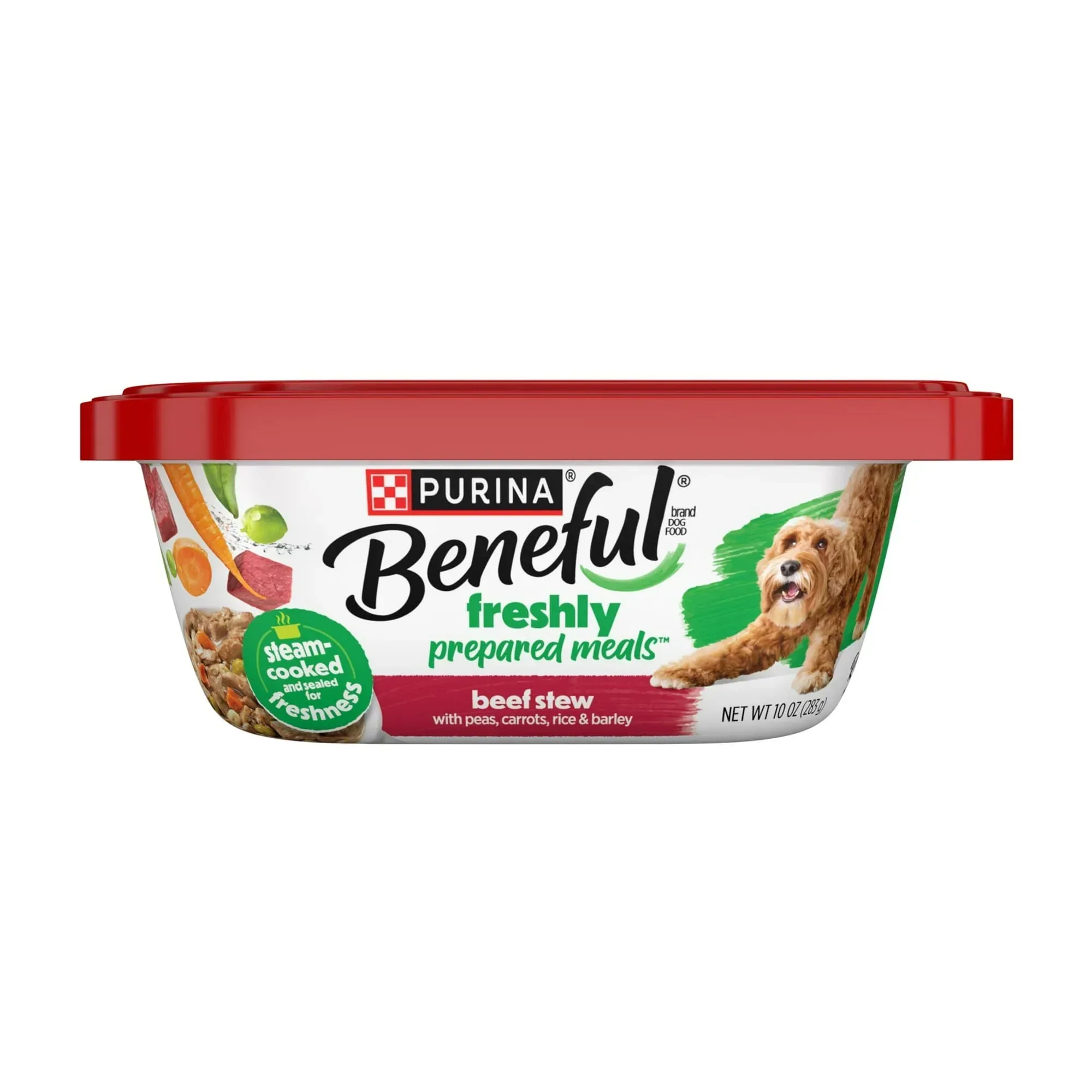Purina Beneful Dog Food Freshly Prepared Meals, Dog Food Fresh, High Protein Wet Dog Food, Beef Stew - Image 2