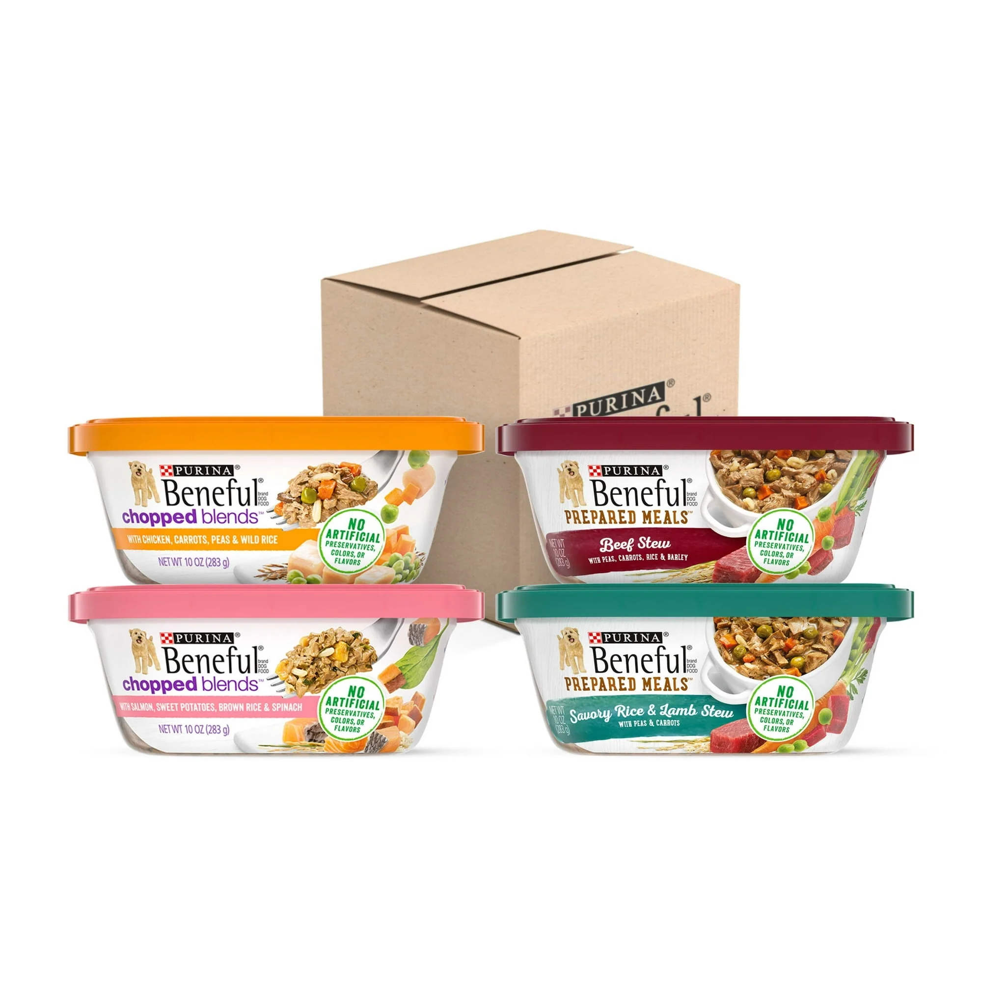 Purina Beneful Dog Food Freshly Prepared Meals Variety Pack Wet Dog Food with Gravy - Image 13
