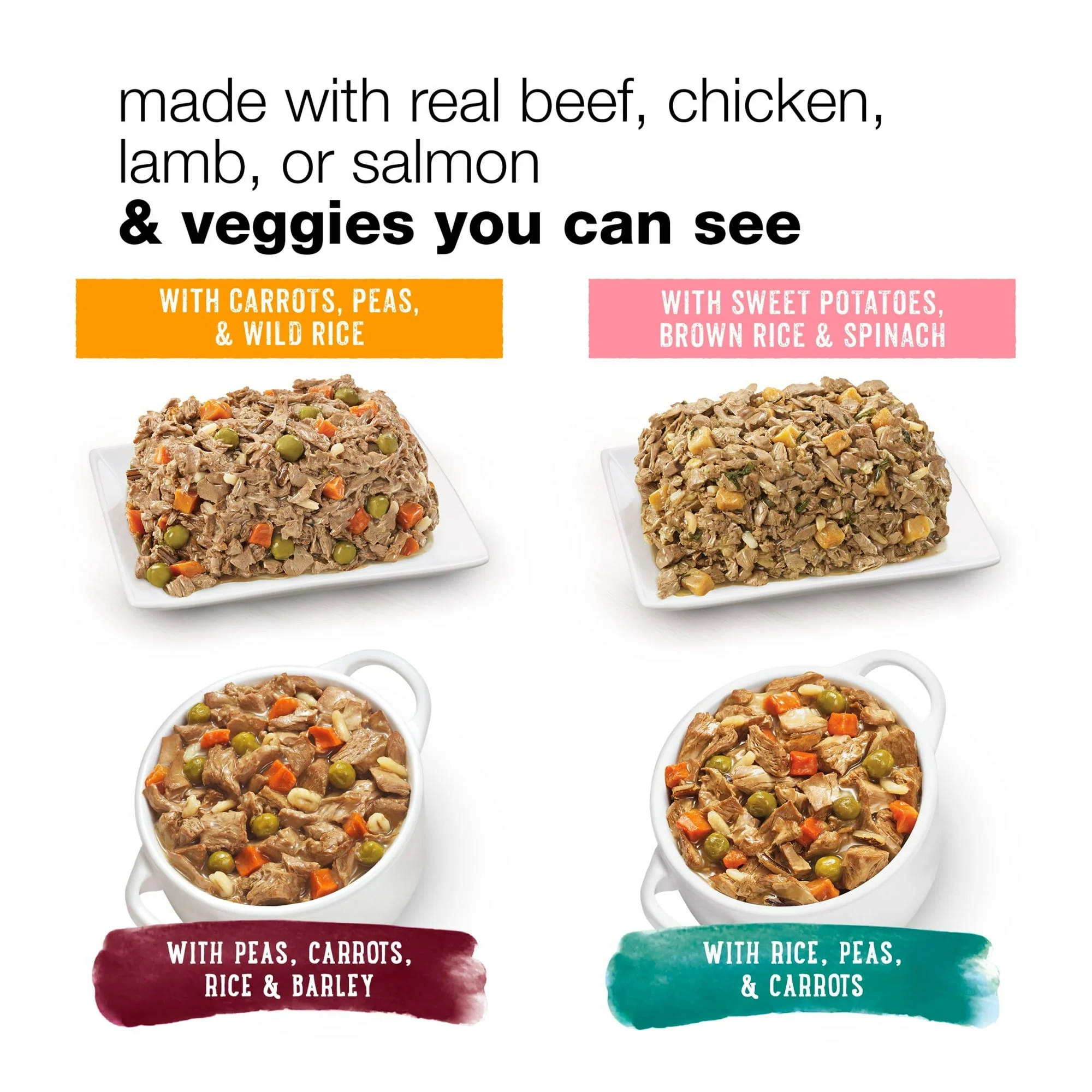 Purina Beneful Dog Food Freshly Prepared Meals Variety Pack Wet Dog Food with Gravy - Image 14