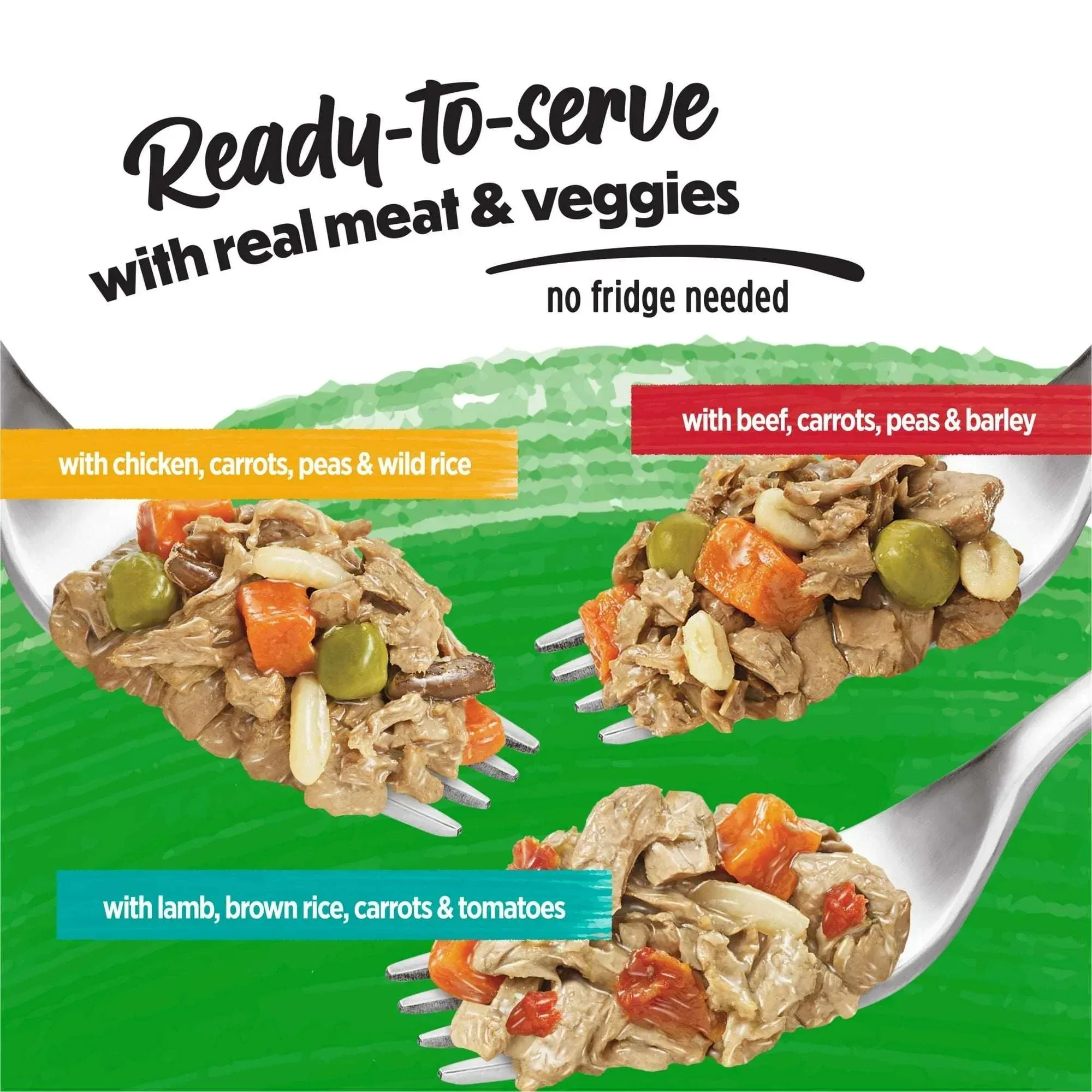 Purina Beneful Freshly Prepared Blends Wet Dog Food Variety Pack With Beef, Chicken, or Lamb Dog Food - Image 3