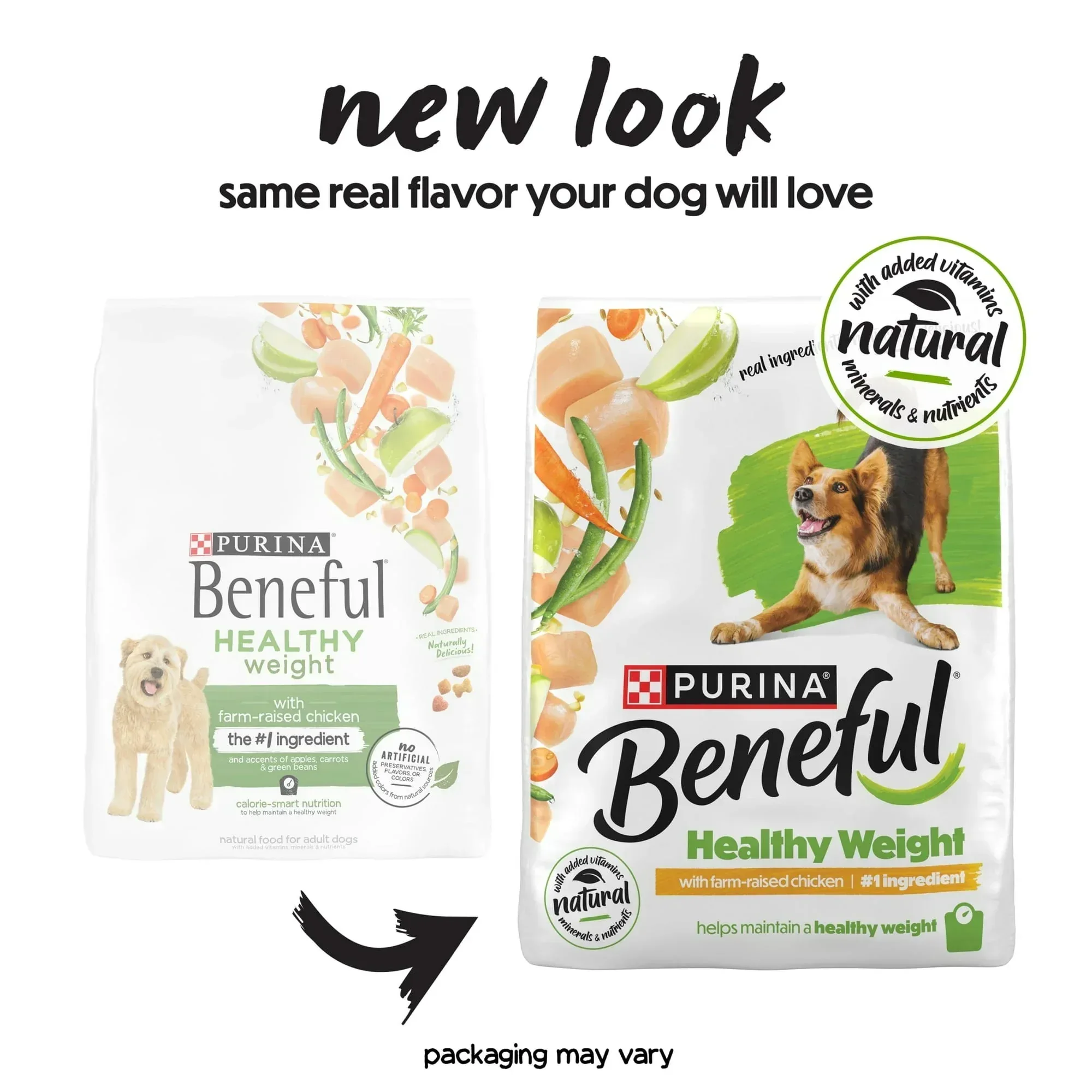 Purina Beneful Healthy Weight with Farm-Raised Chicken Natural Dog Food Dry Formula with Added Vitamins, Minerals and Nutrients - Image 2