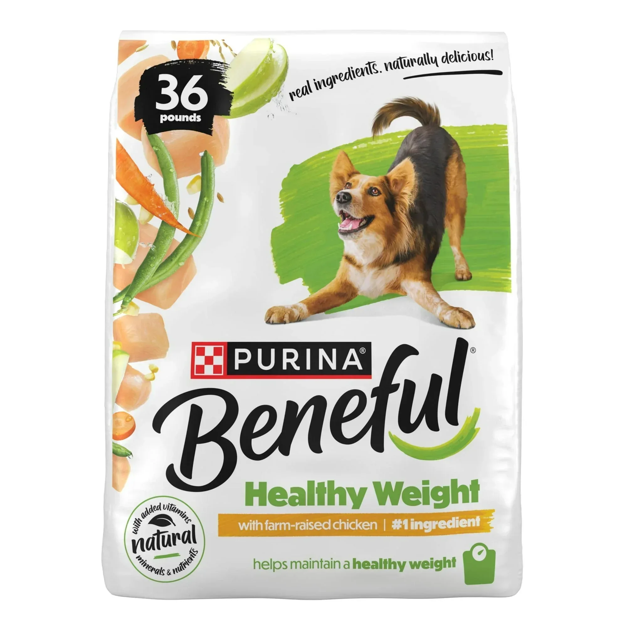Purina Beneful Healthy Weight with Farm-Raised Chicken Natural Dog Food Dry Formula with Added Vitamins, Minerals and Nutrients - Image 43