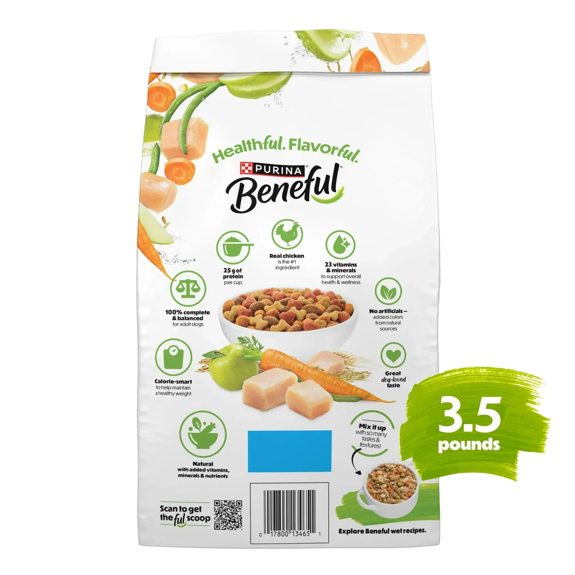 Purina Beneful Healthy Weight with Farm-Raised Chicken Natural Dog Food Dry Formula with Added Vitamins, Minerals and Nutrients - Image 7