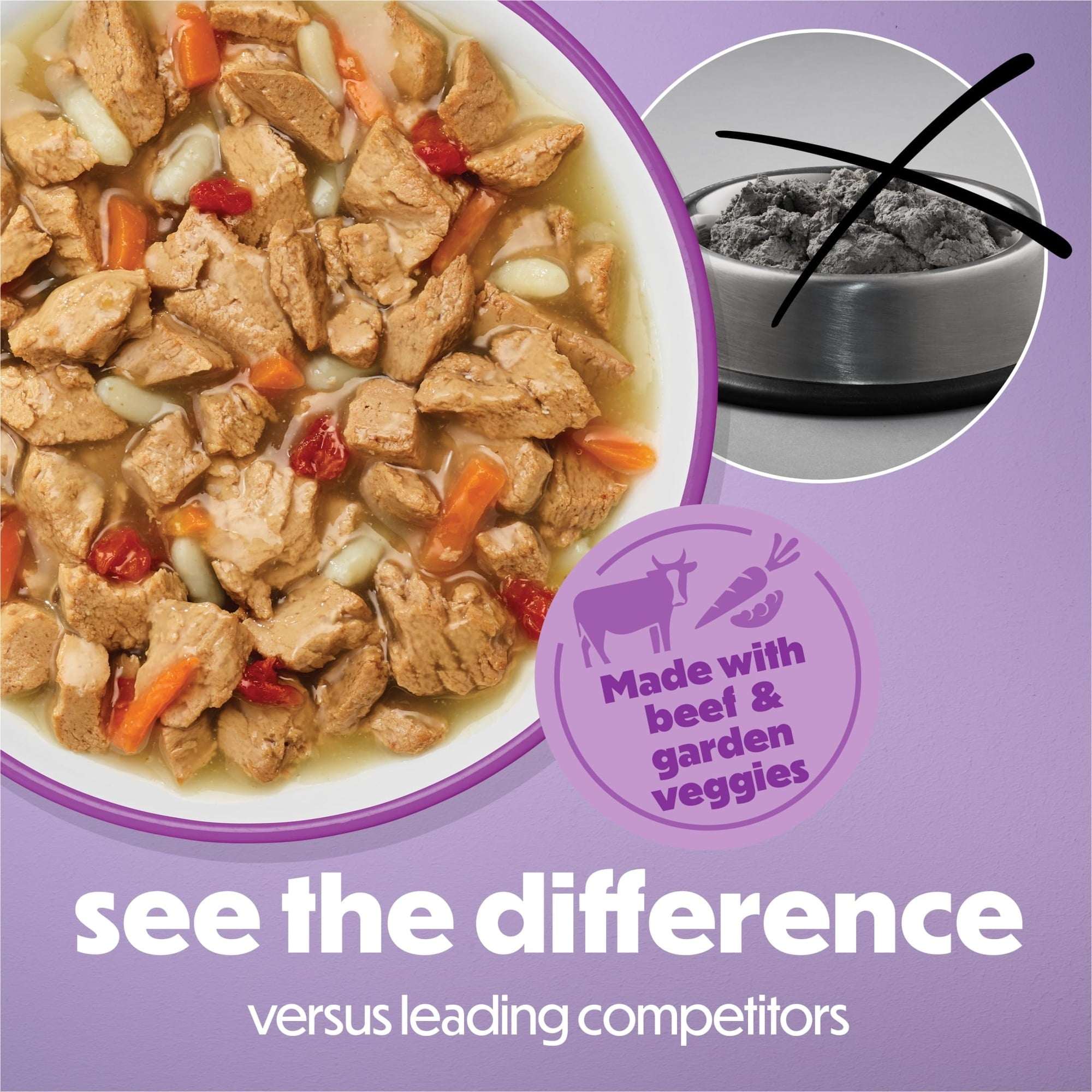 Purina Beneful Kitchen Creations With Beef and Garden Veggies in Sauce Wet Dog Food, 3 oz, 8 Pack - Image 4