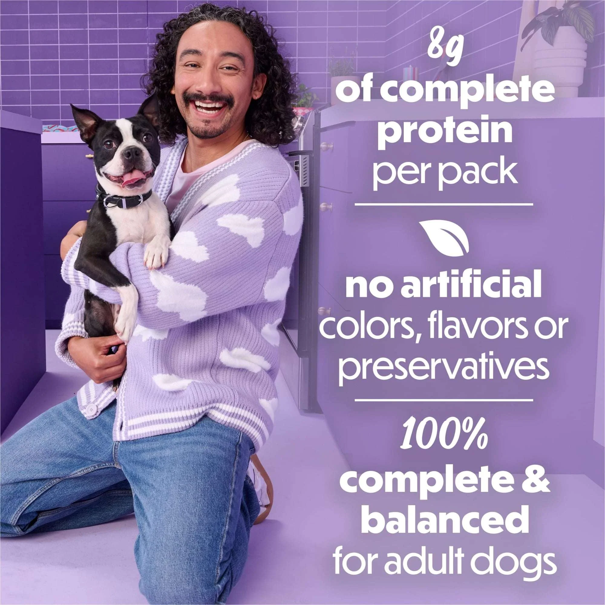 Purina Beneful Kitchen Creations With Beef and Garden Veggies in Sauce Wet Dog Food, 3 oz, 8 Pack - Image 5