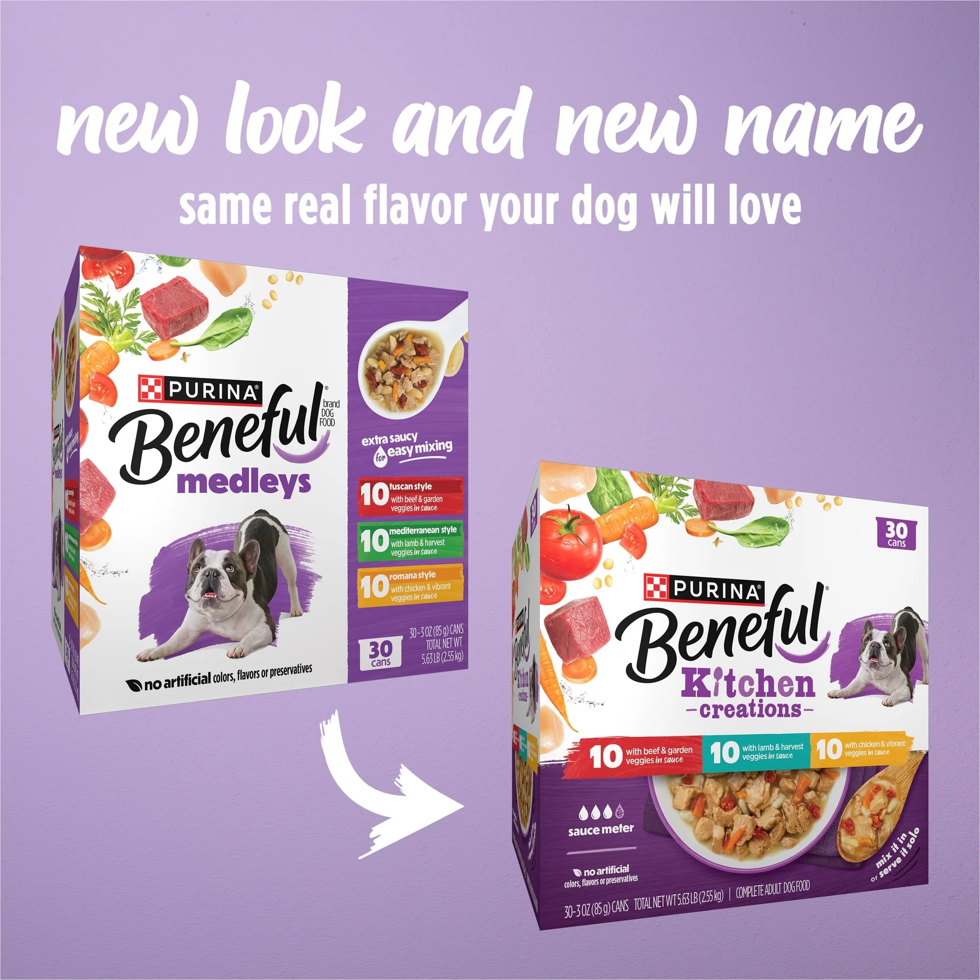 Purina Beneful Kitchen Creations With Beef, Chicken, or Lamb Wet Dog Food Variety Pack, 3 oz Cans - Image 12