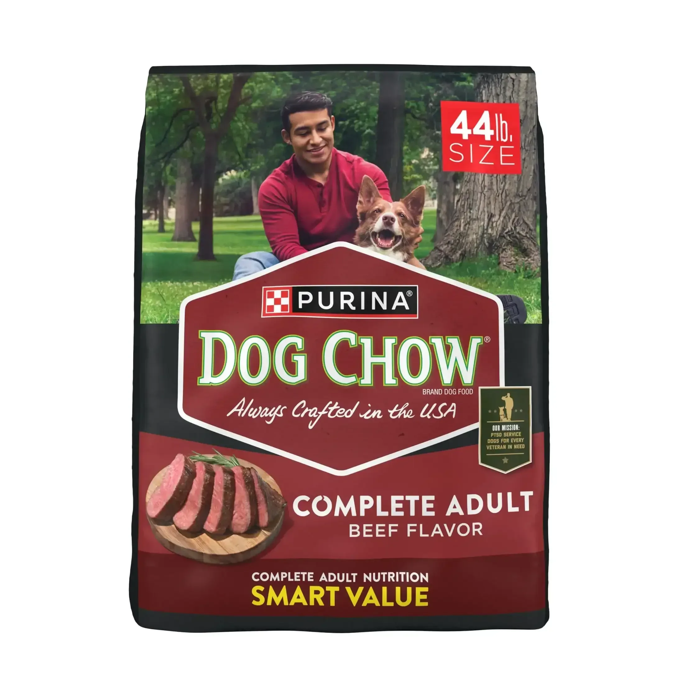 Purina Dog Chow Complete Adult Dry Dog Food, High Protein Real Beef - Image 12