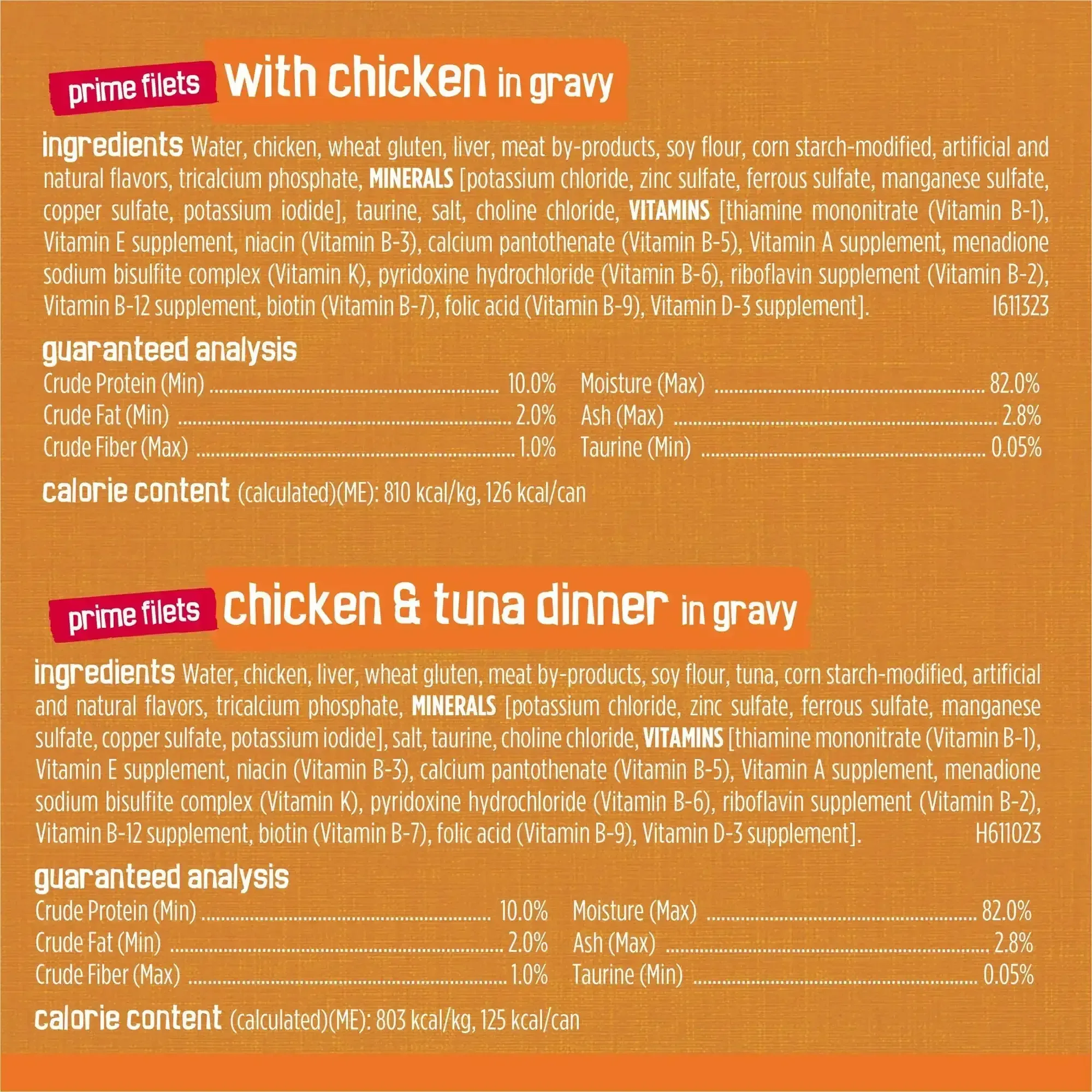 Purina Friskies Gravy Wet Cat Food Variety Pack, Chicken Lovers Prime Filets and Shreds, 5.5 oz Cans, 32 Pack - Image 7