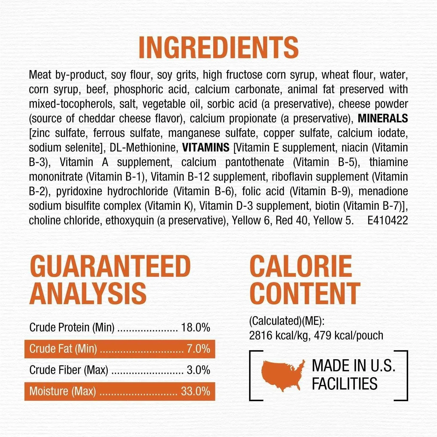 Purina Moist & Meaty Burger with Cheddar Cheese Flavor, Adult Dog Food, 6 oz., 60 ct. - Image 4