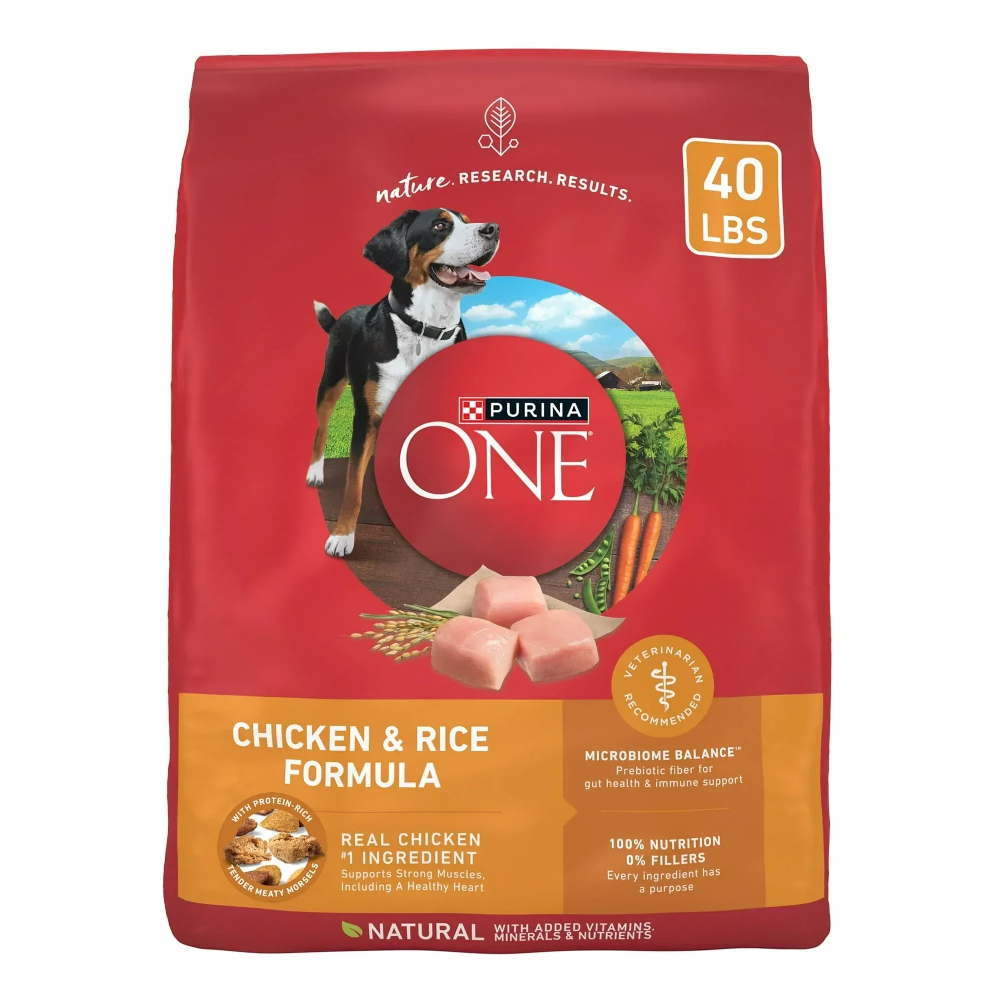 Purina One Dry Dog Food for Adult Dogs High Protein, Real Chicken & Rice - Image 33