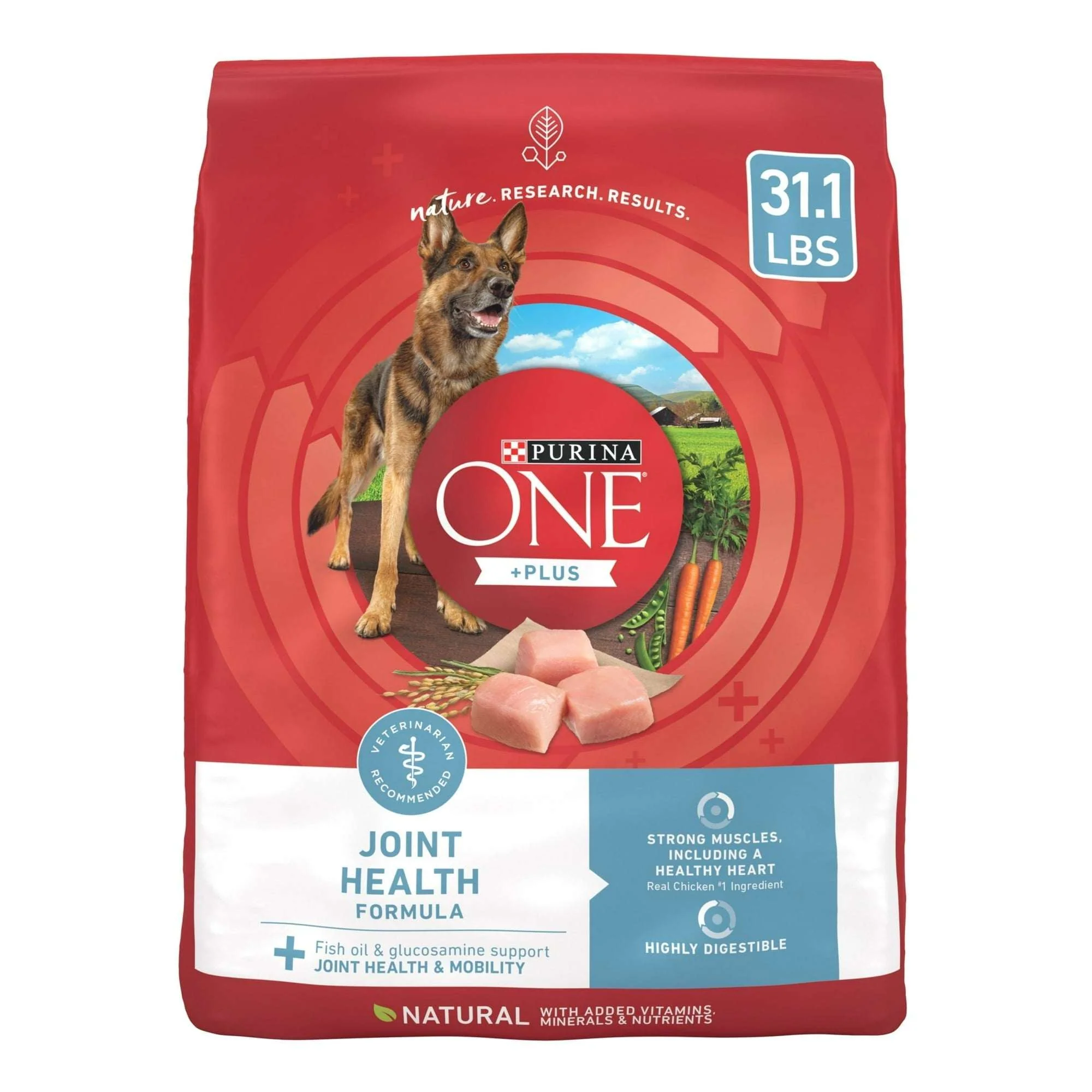 Purina One Plus Dry Dog Food Joint & Mobility Health, High Protein Chicken & Rice - Image 8