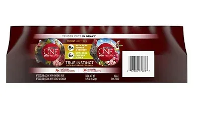 Purina ONE True Instinct Dog Food Variety Pack, 12 ct. - Image 2