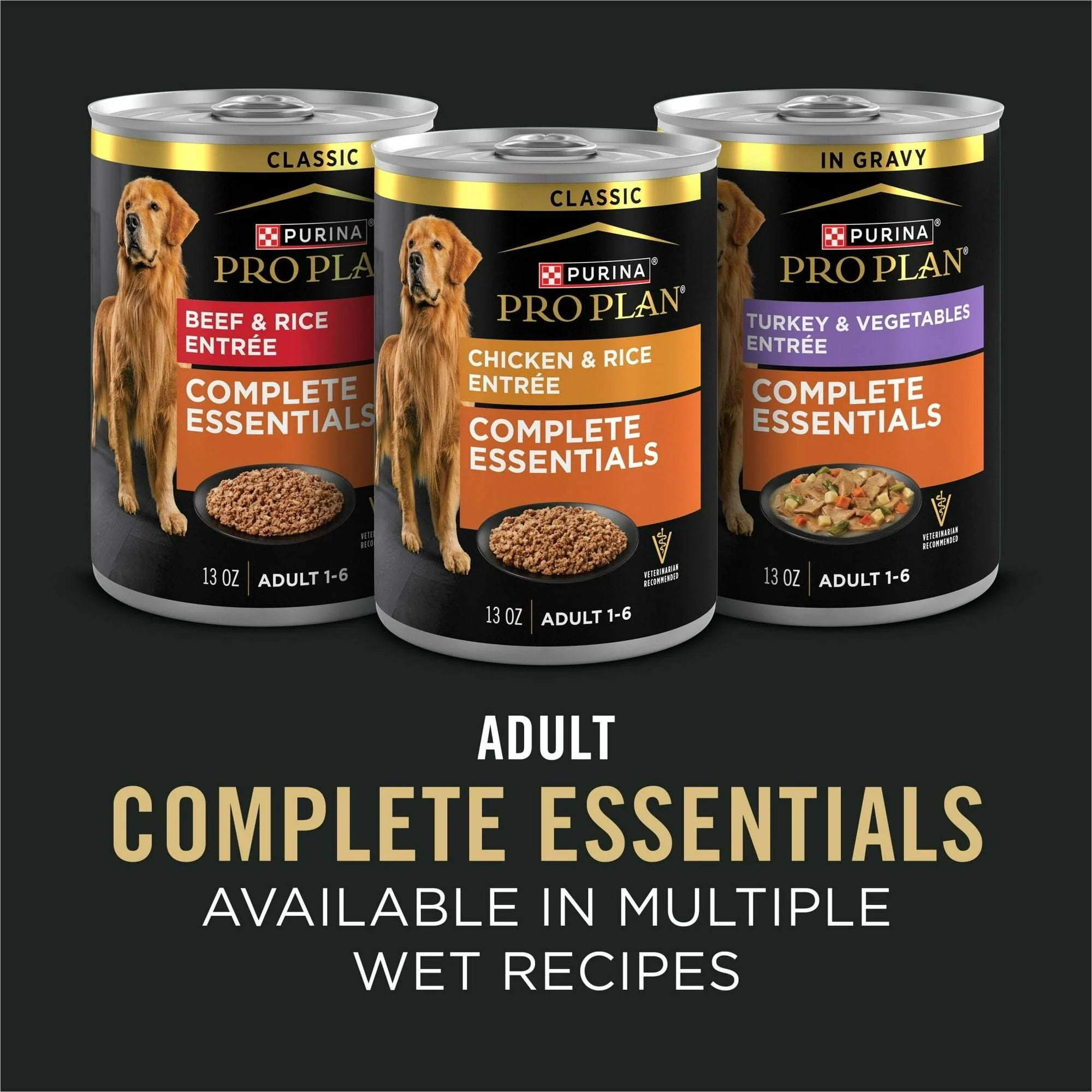 Purina Pro Plan Complete Essentials Shredded Blend Salmon and Rice Dry Dog Food Formula with Probiotics for Dogs, 5 lb Bag - Image 3