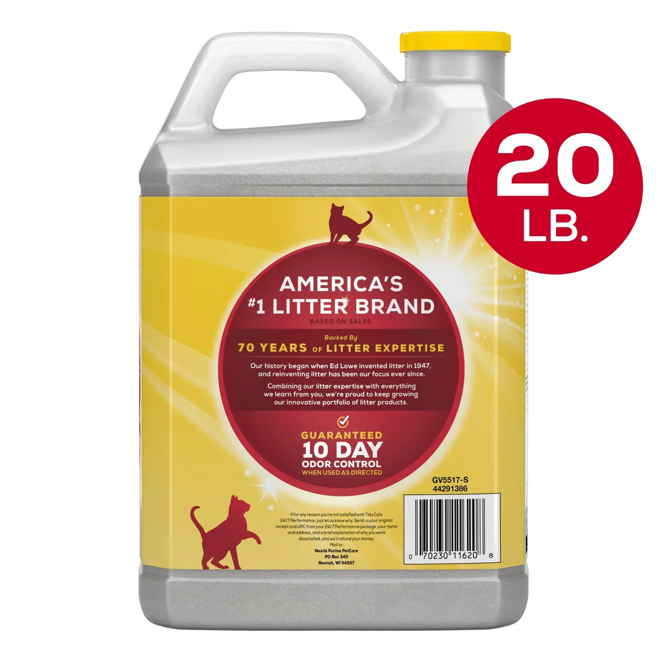 Purina Tidy Cats 24/7 Clumping Cat Litter, Low Dust, Deodorizing, 20 lb. Jug - Image 6