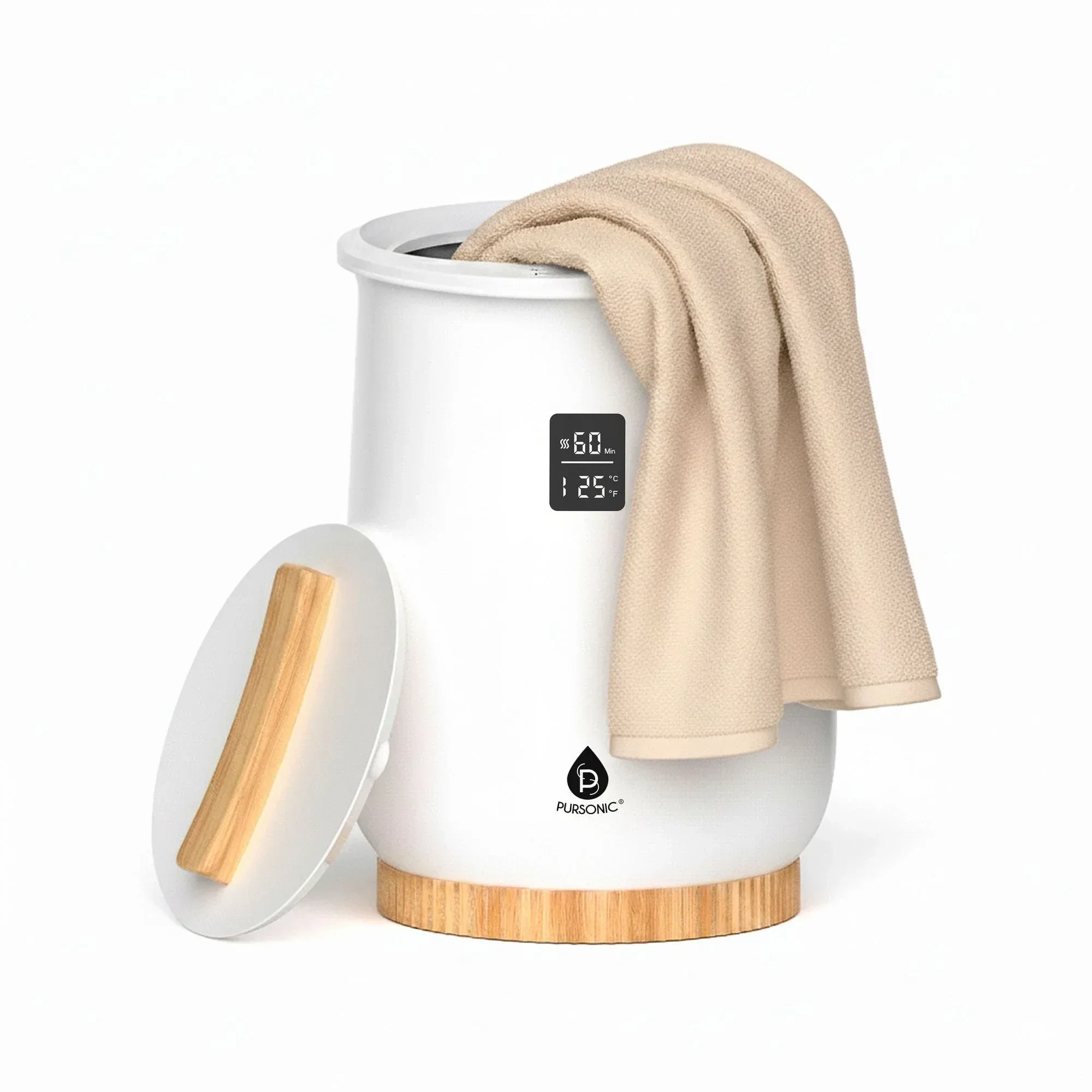 Pursonic Luxury Towel Warmer with Digital Touch Screen - Image 3