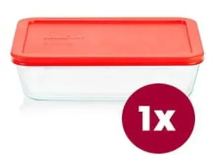 Pyrex Easy Grab Bake & Store Glass Storage Value Pack, 6-Piece - Image 3