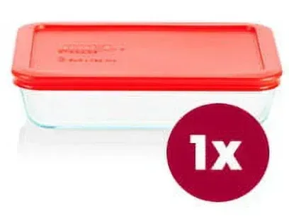 Pyrex Easy Grab Bake & Store Glass Storage Value Pack, 6-Piece - Image 4
