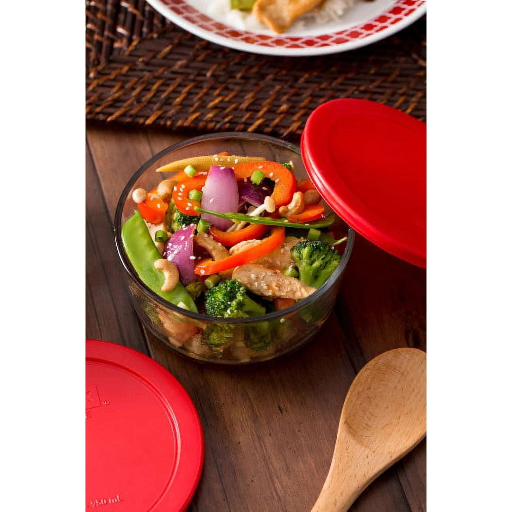 Pyrex Simply Store 4C Glass Food Storage and Baking Container, Set of 2 with Lids - Image 6