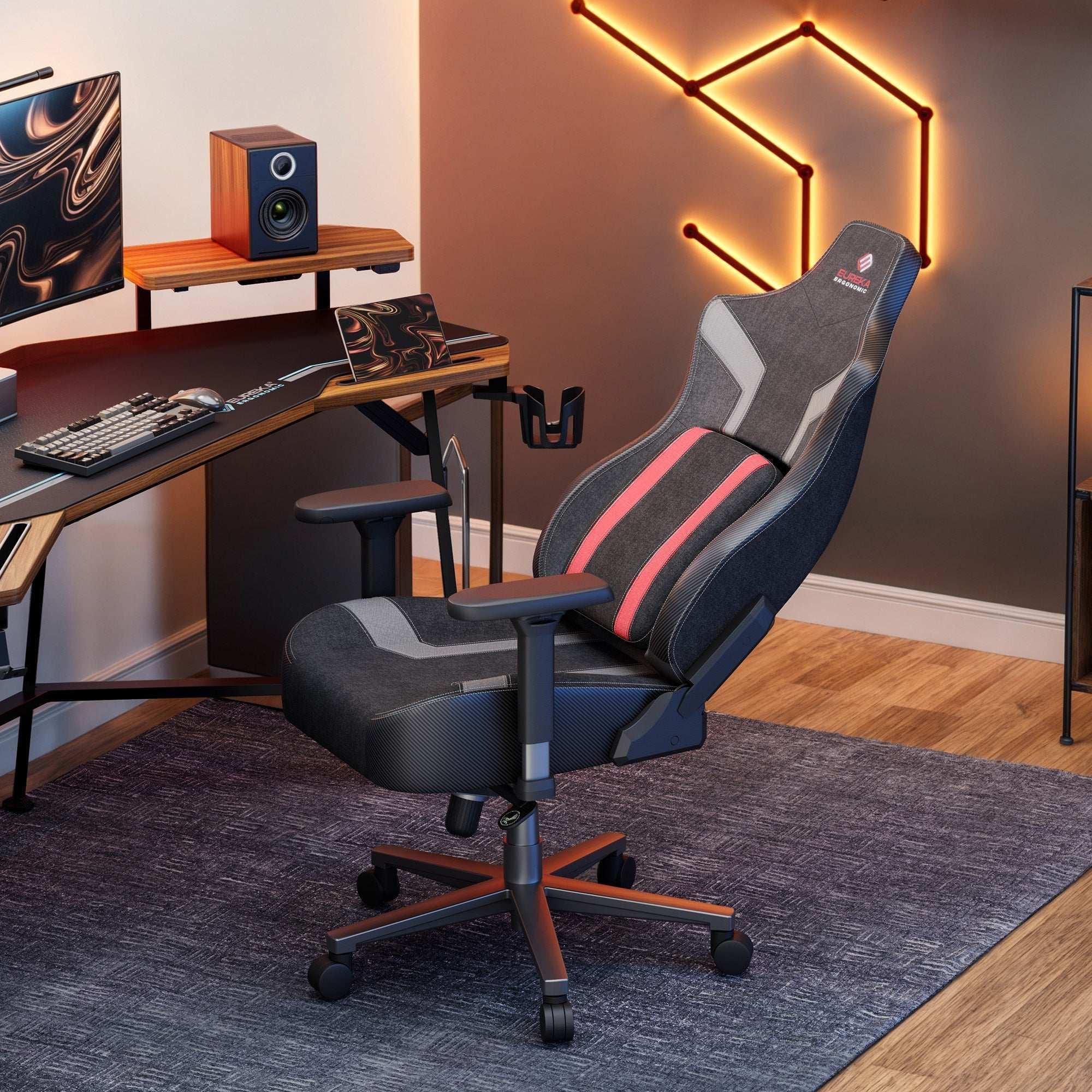 Python II Home Gaming Chair with Lumbar Support - Image 9