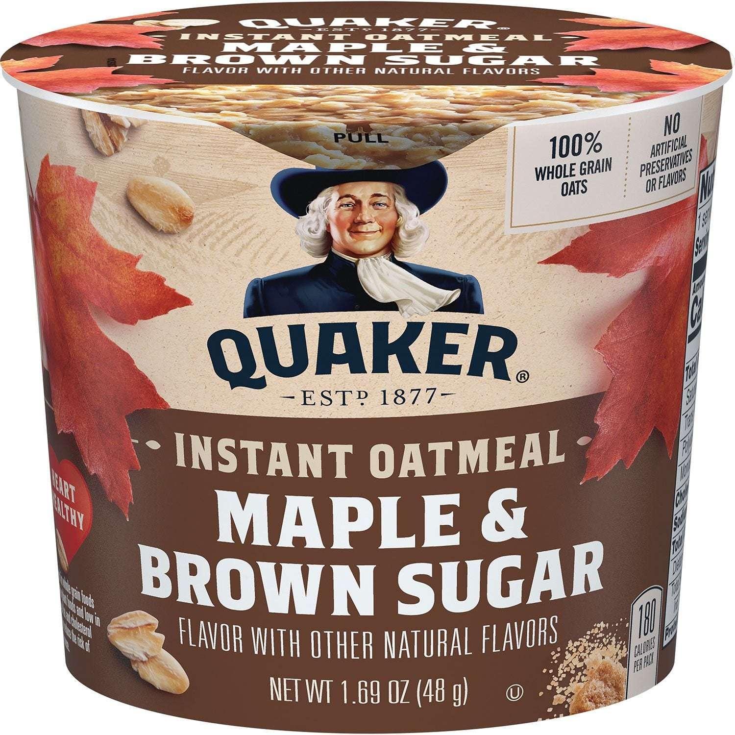 Quaker Instant Oatmeal Express Cup Variety Pack, 12 pk. - Image 4