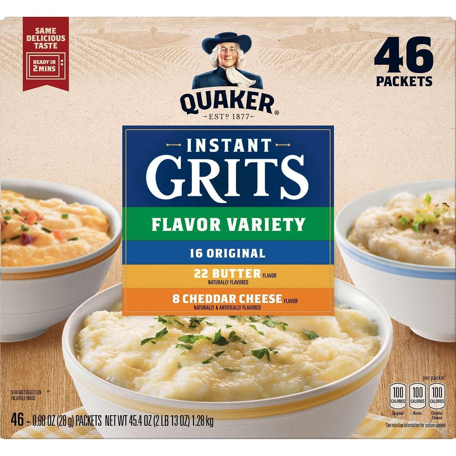 Quaker Quick 5-Minute Grits 5 lb., 3 pk. - Image 2