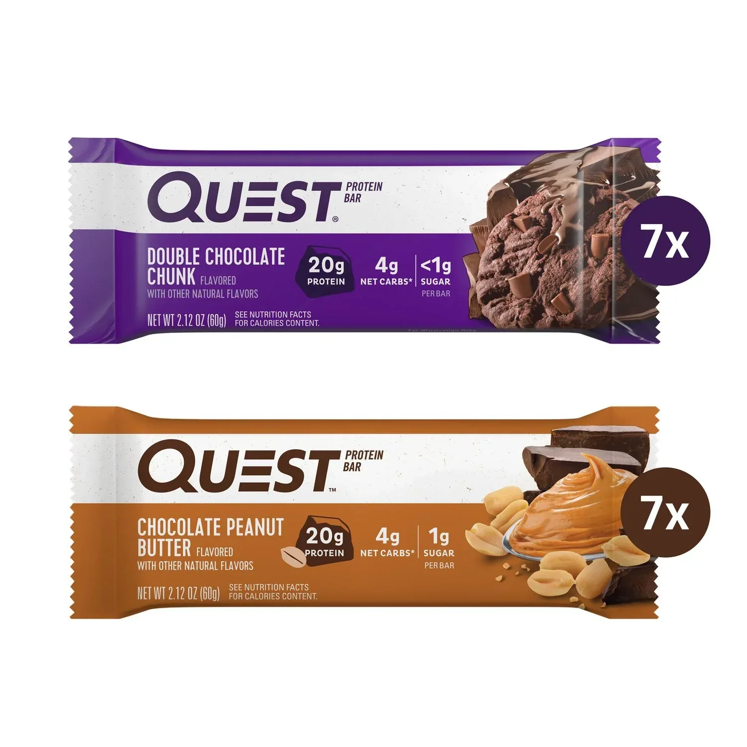 Quest Protein Bars Gluten Free, Variety Pack 14 ct. - Image 2