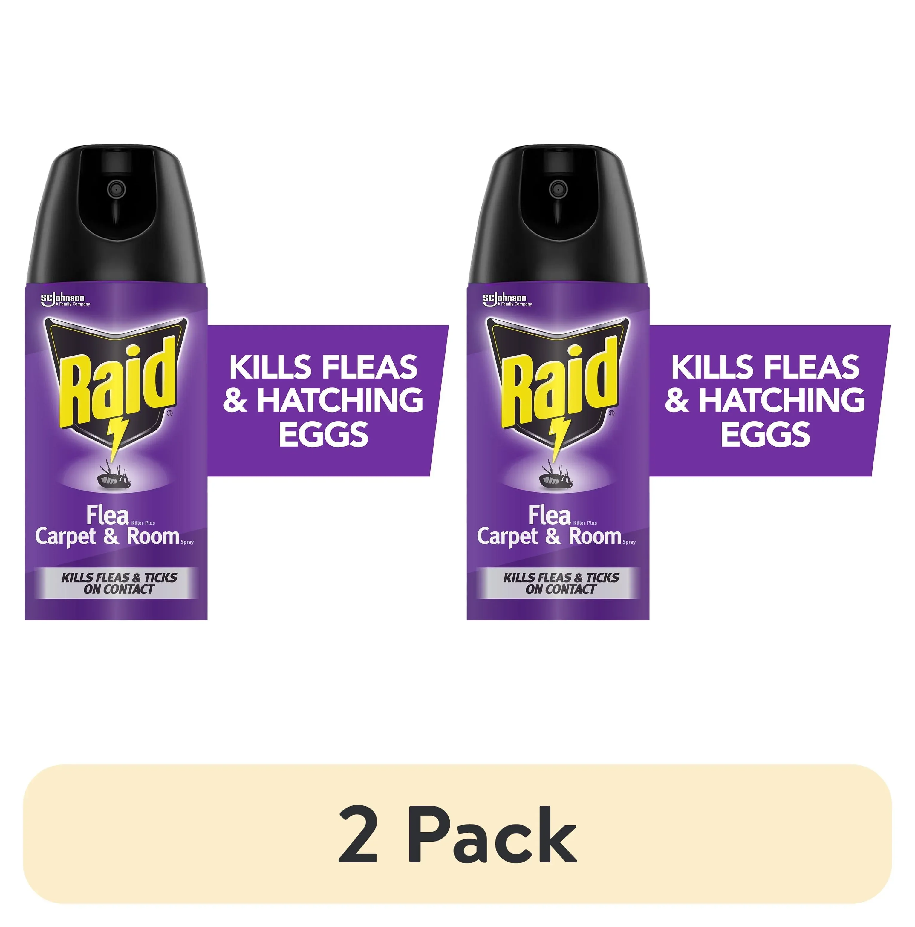 Raid Flea Killer Plus Carpet & Room Spray, Bug Spray Kills Fleas & Flea Eggs, 16 oz - Image 12