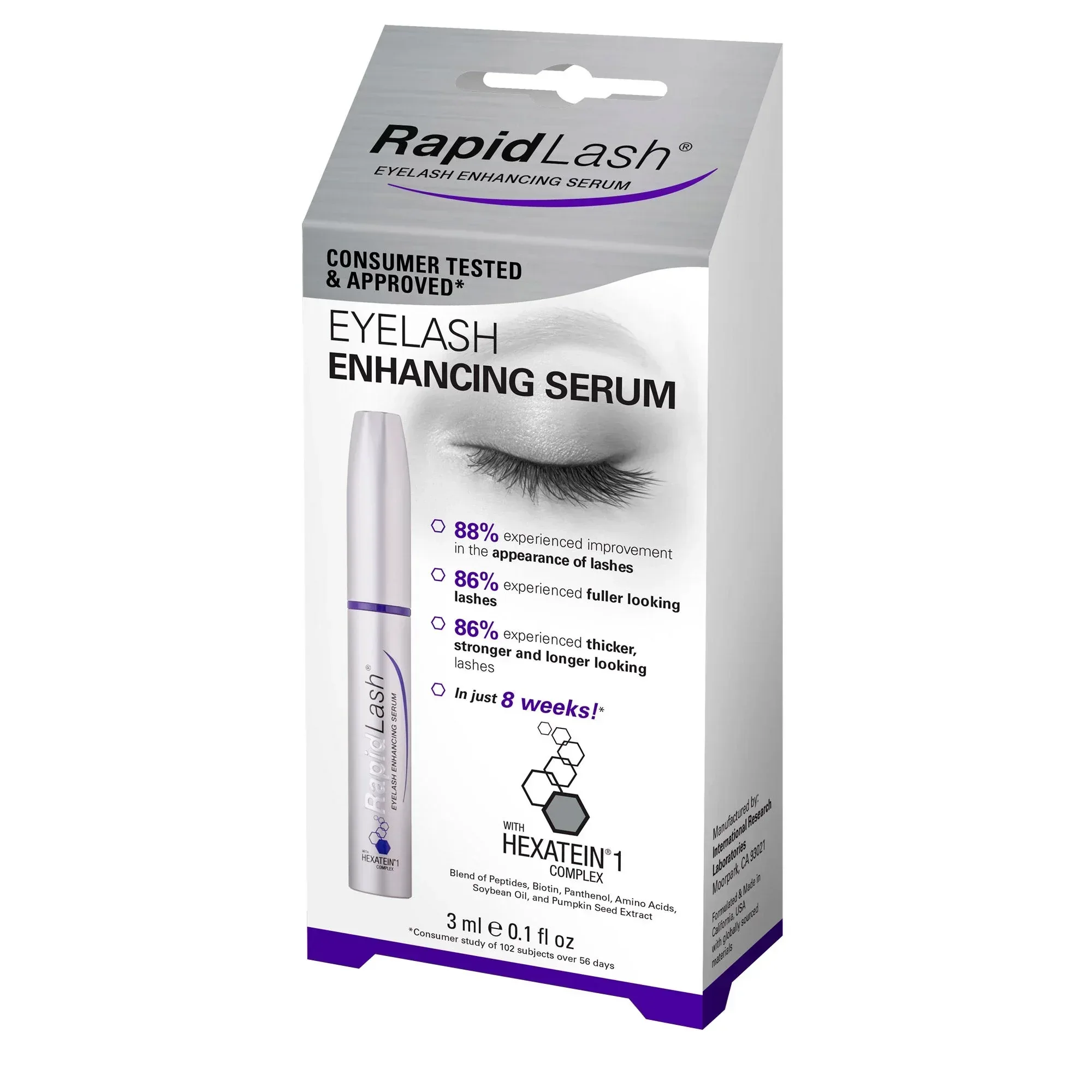 RapidLash Eyelash Enhancing Serum, 0.1 fl oz, 2-pack - Image 4