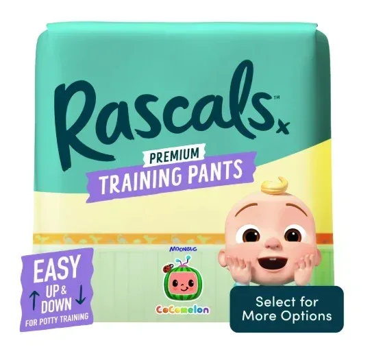 Rascal + Friends Training Pants Size 2T-3T 25 Count - Image 8