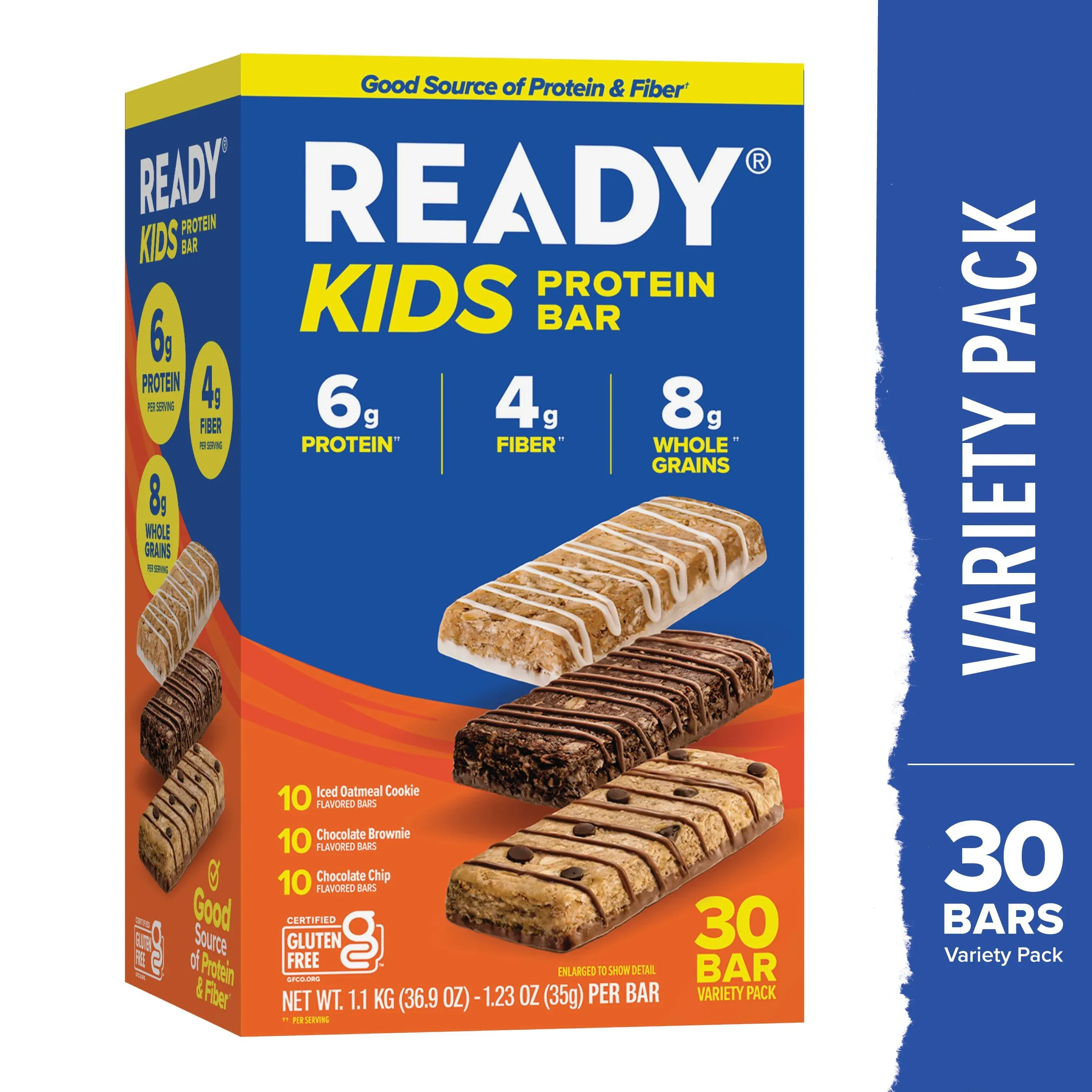 Ready Kids Bar Variety Pack, 1.23 oz., 30 ct. - Image 3