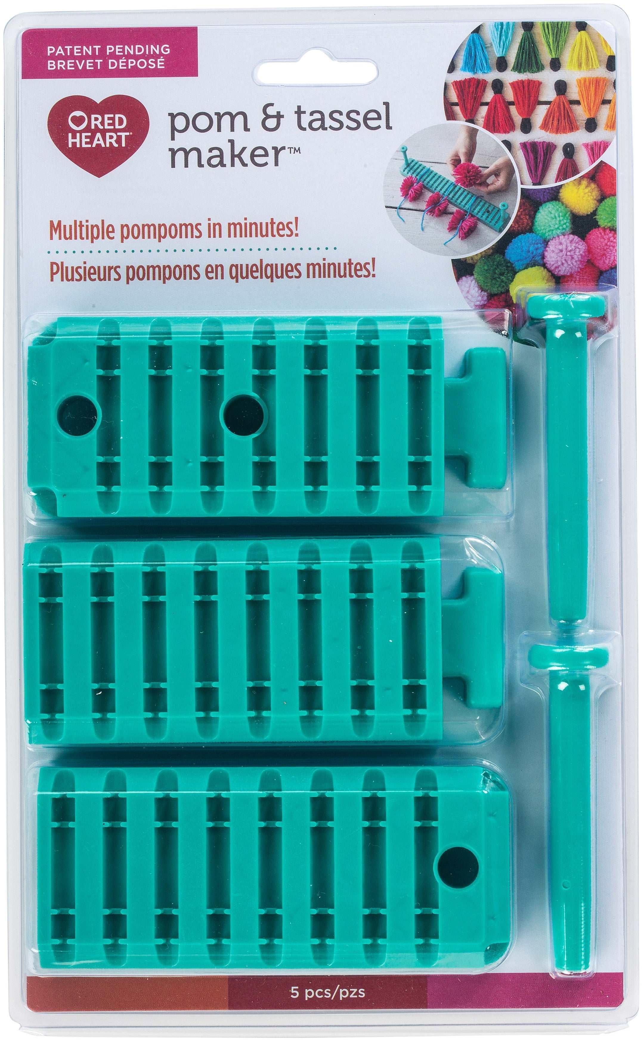 Red Heart Pompon & Tassel Maker-Red - Image 4
