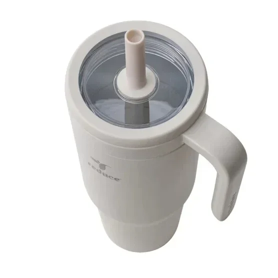 Reduce Chiller Vacuum Insulated 40oz. Tumbler with Handle and Spill-Proof Straw, 2-pack - Image 3