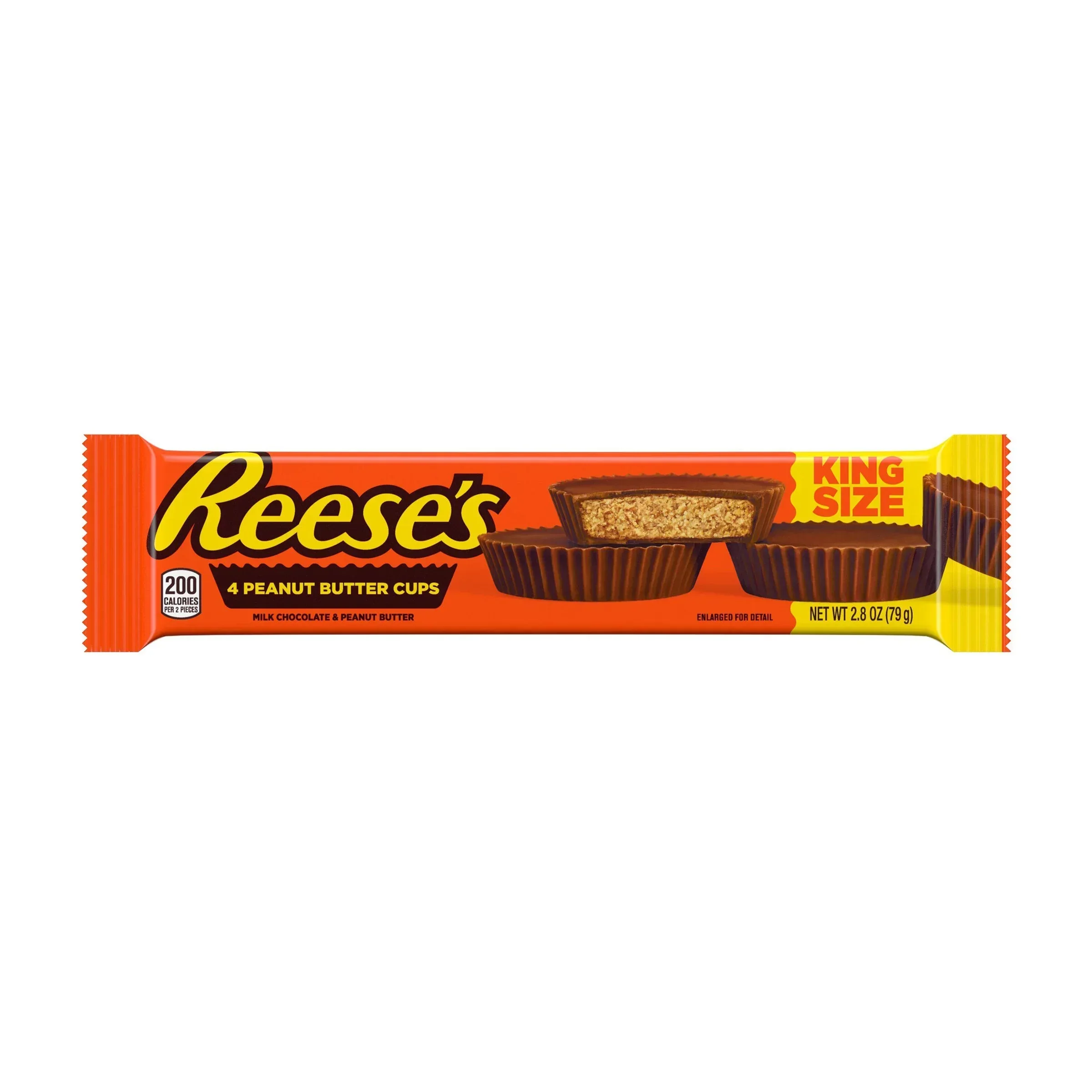 Reese's Peanut Butter Cups, King Size, 2.8 oz, 24-count - Image 2