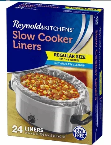 Reynolds Kitchens Slow Cooker Liners, Regular Size 24 ct. - Image 6