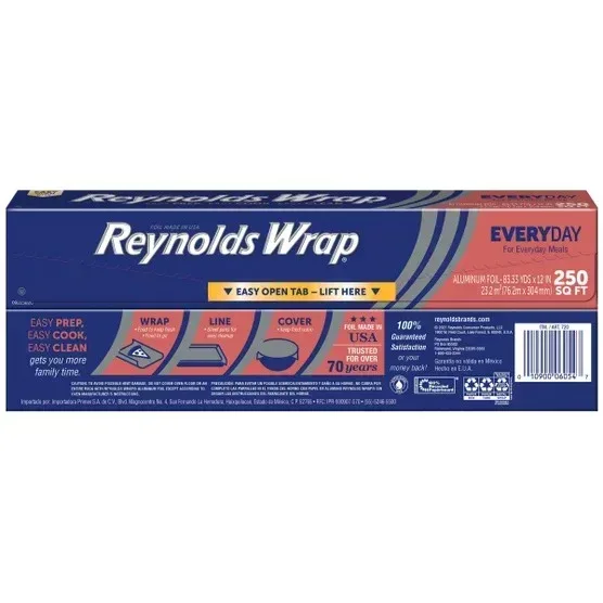 Reynolds Wrap Aluminum Foil, 12" x 83.33 yd, 2-count - Image 2