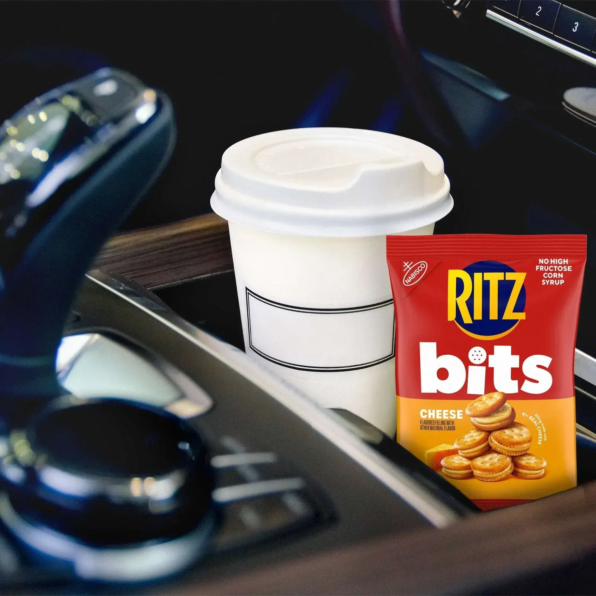 RITZ Bits Cracker Sandwiches, Cheese, 1.5 oz, 30-count - Image 8